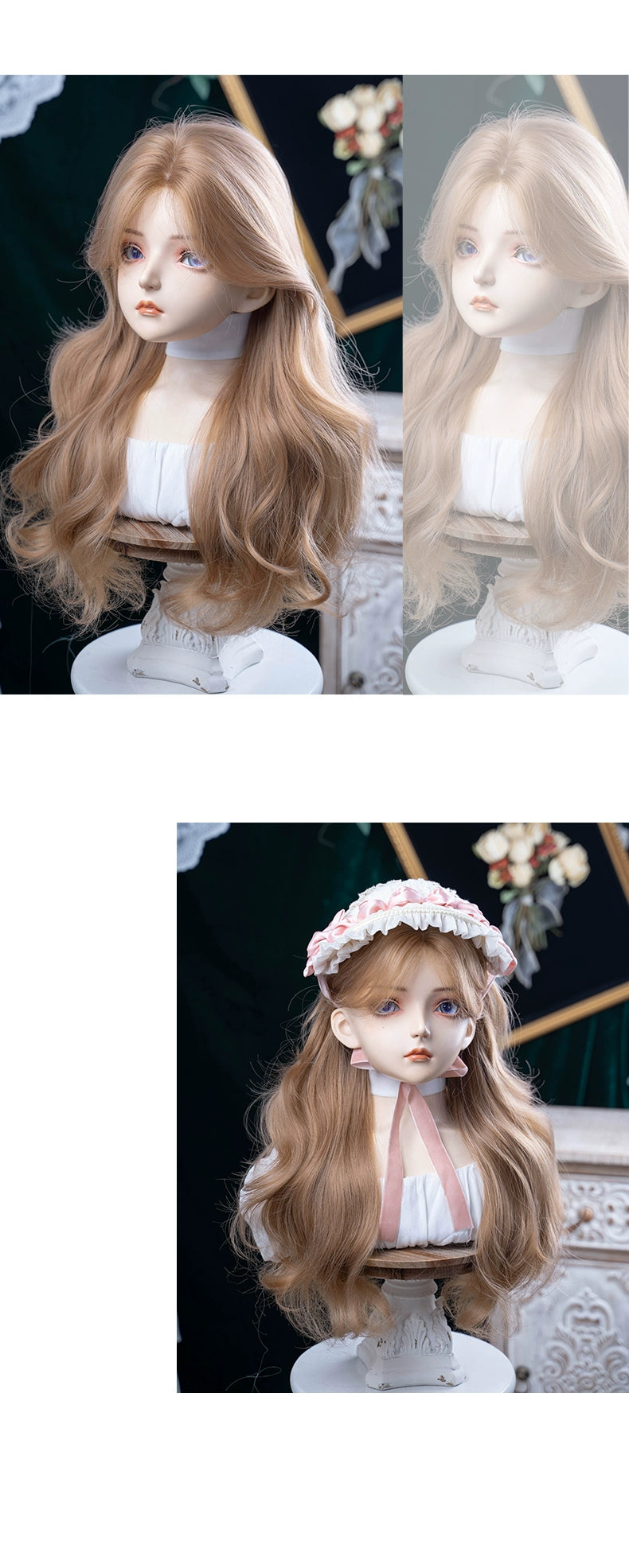 Alicegarden - Daily Lolita Wig, Blonde Long Wavy 42942:758382