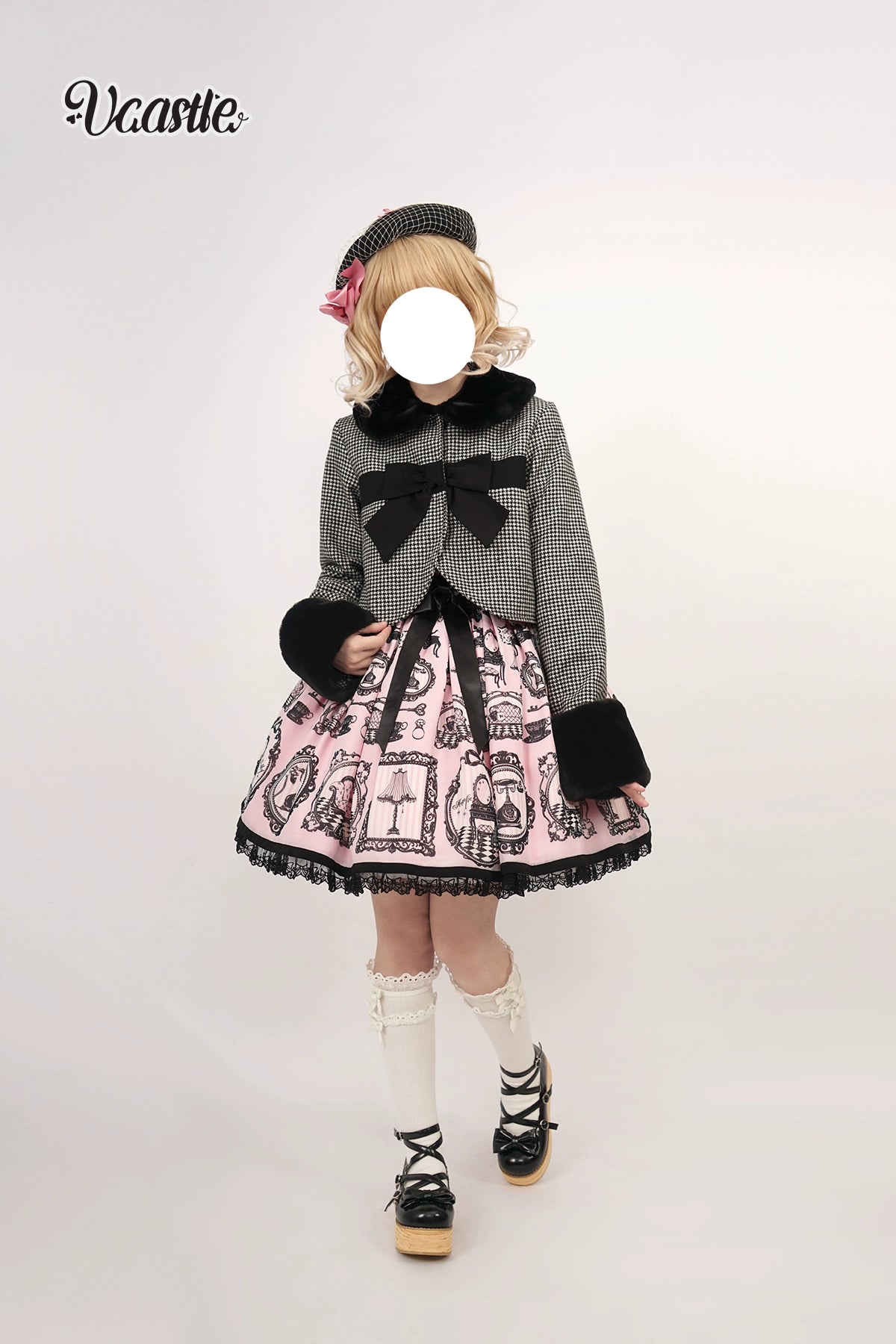 (BFM)Vcastle~Winter Lolita Coat Short Wool Coat 33610:433148