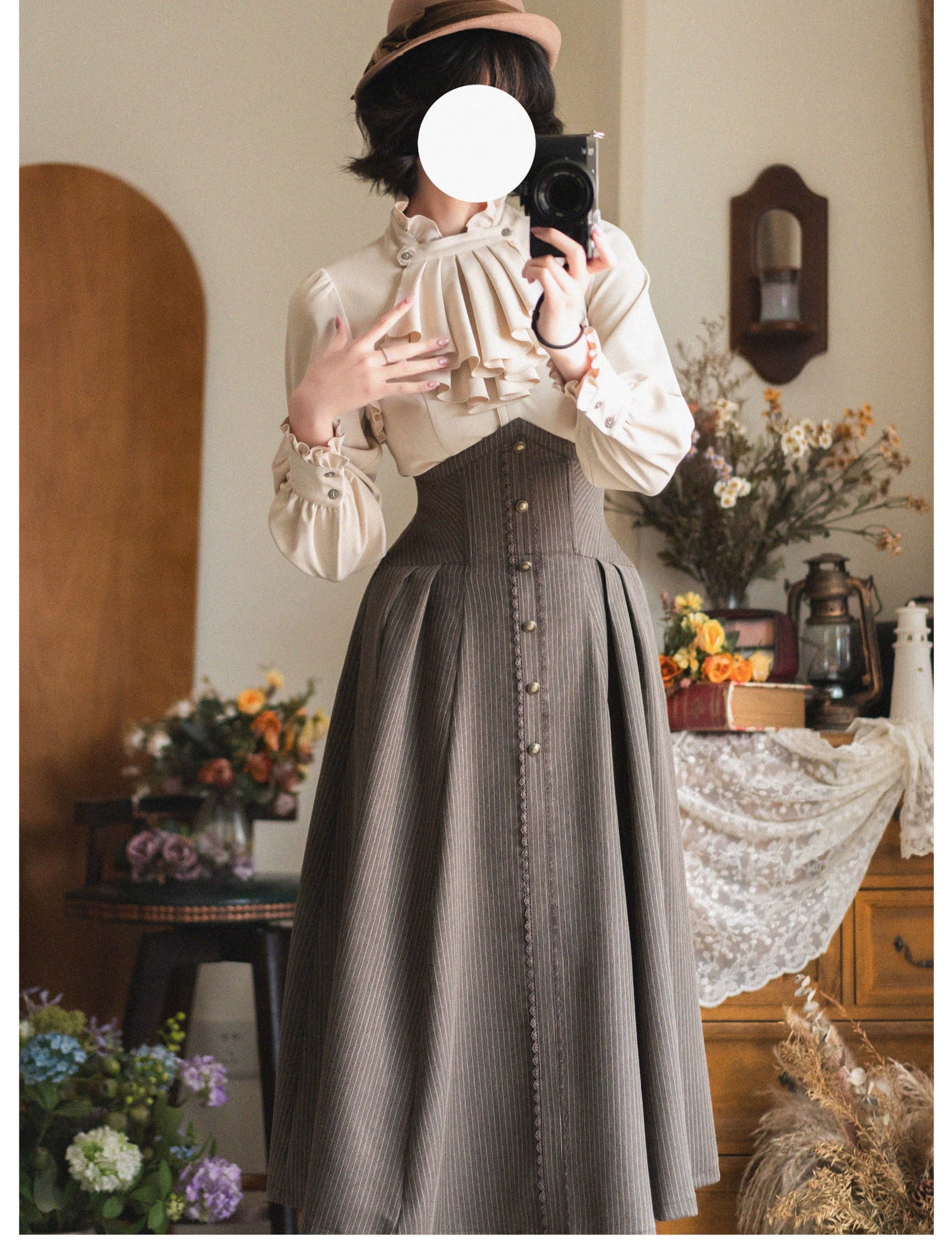 Forest Wardrobe - Forest Stationery - Classic Lolita SK Suit With Shirt And Coat
