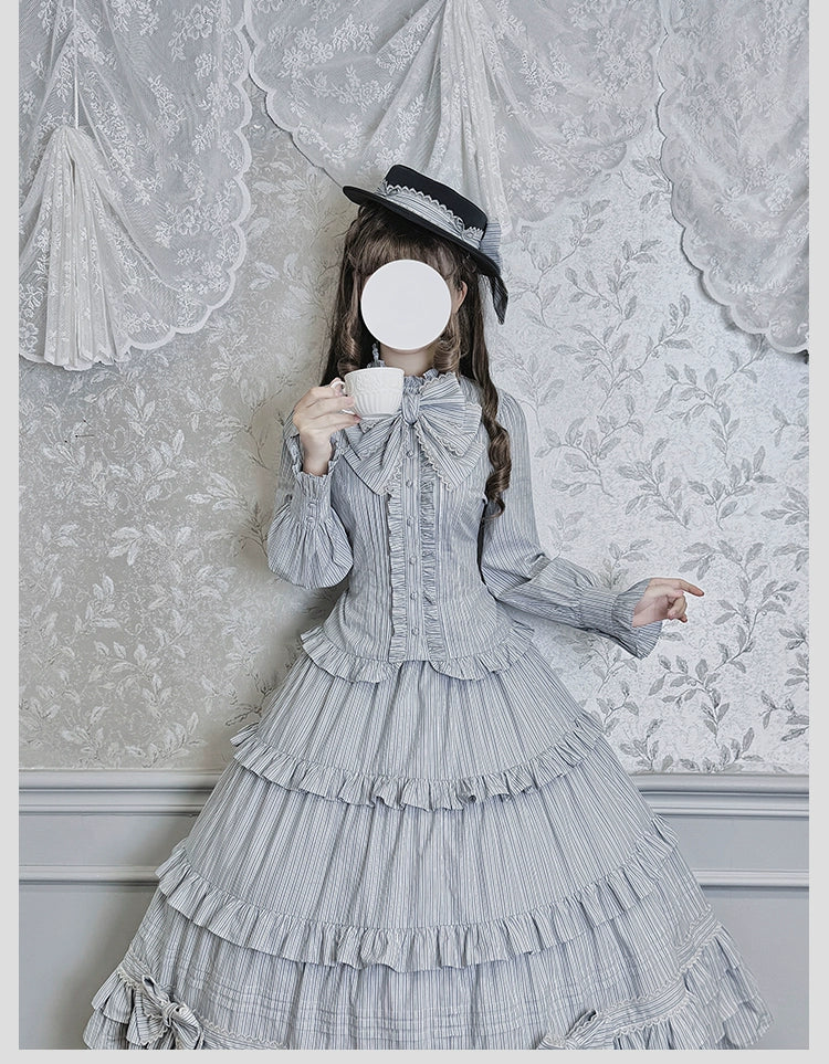 Alice Girl - Duke of Victoria - Classic Lolita Top Hat & Brooch 44095:795454