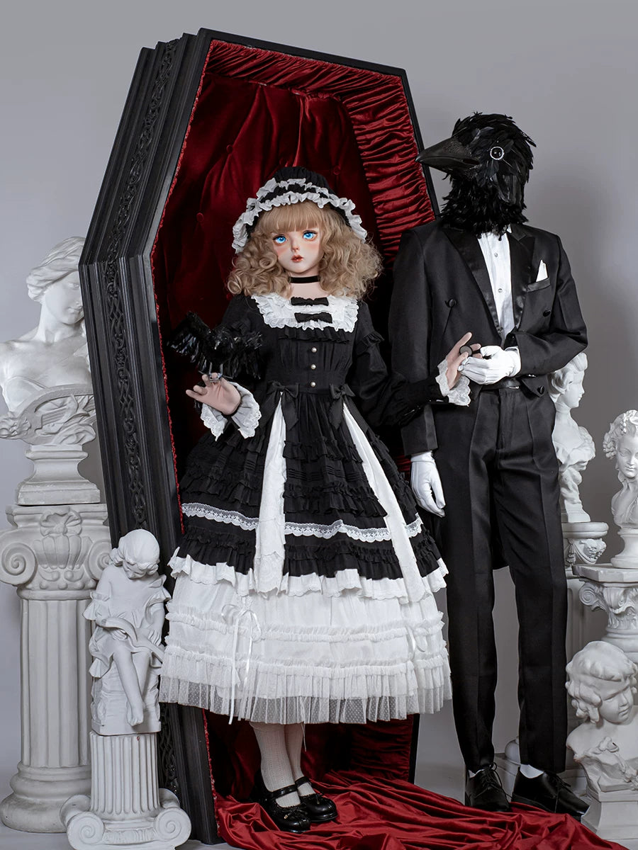 Lolita Adjustable Length Underskirt with Tulle Layers