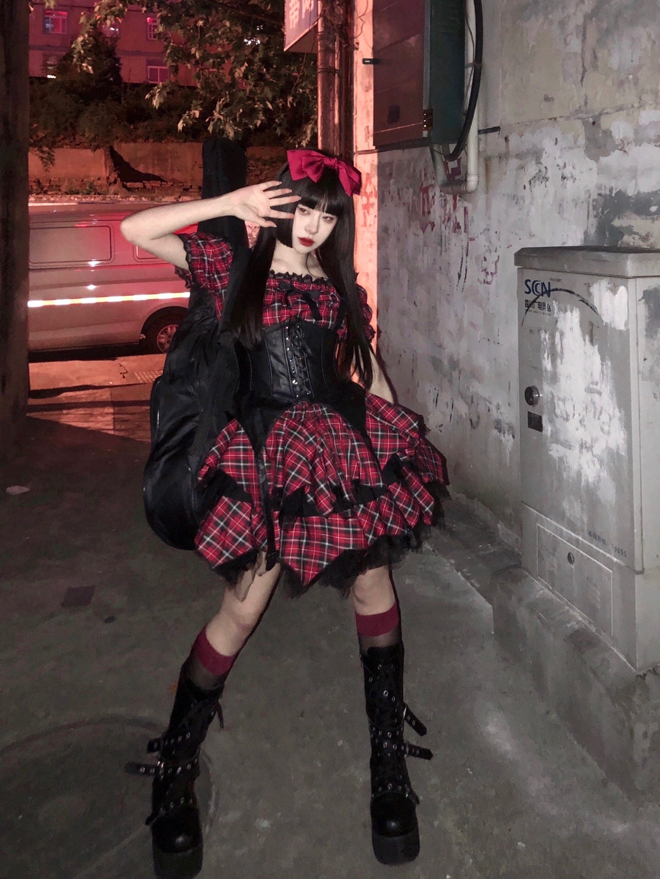Kiko Lolita - Gothic Enchanting Lolita Nightshade Princess Skirt Set