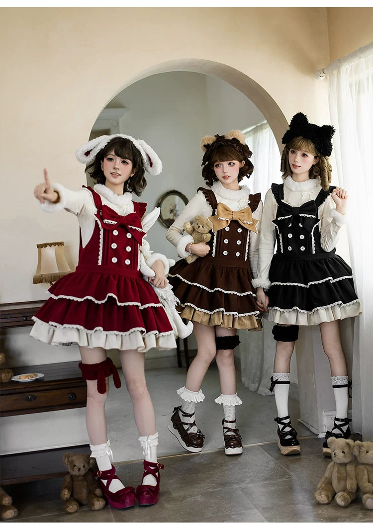 Snowlight of Tokamachi - Kawaii Lolita JSK, Animal Ear Headband 44363:806310