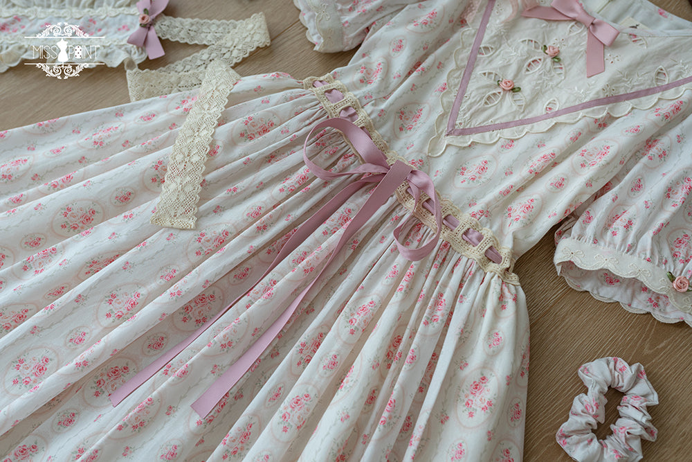 (Buyforme)Miss Point~Happy Summer Elegant Lolita Floral OP Dress 17704:244842