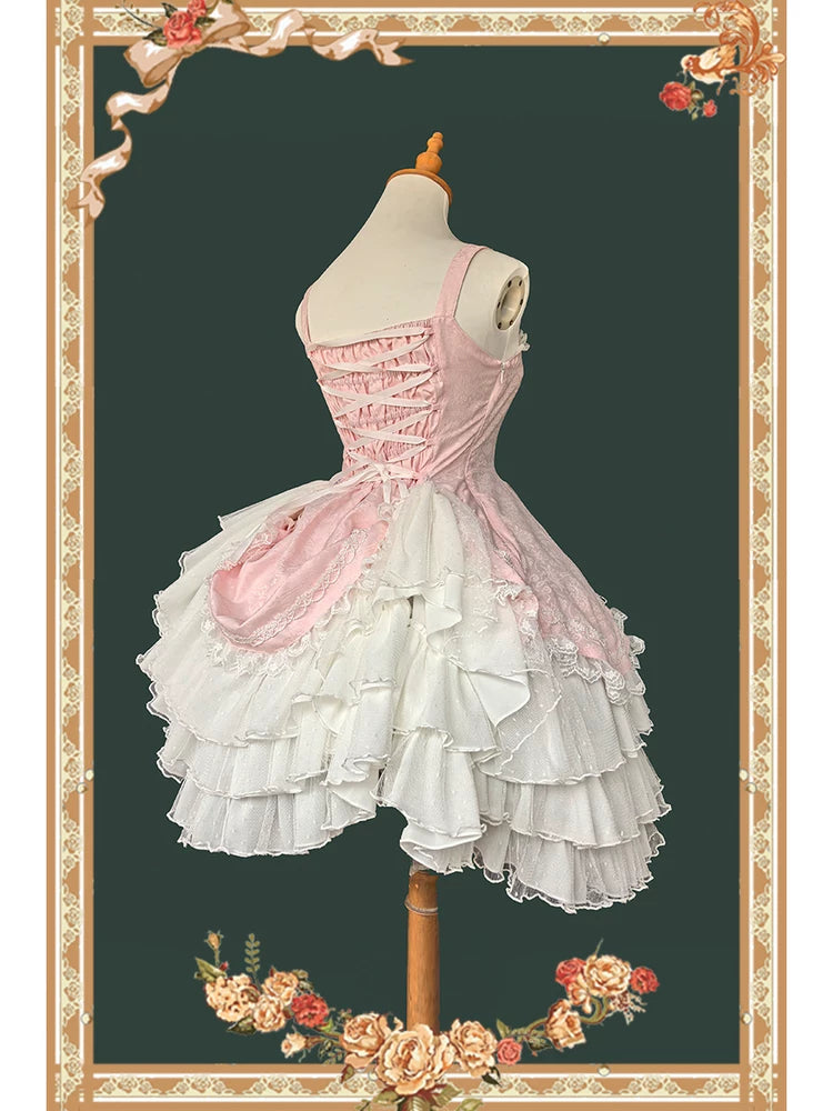 Pearl Box - Classic Lolita JSK, Bustle Back Hem 44506:811388