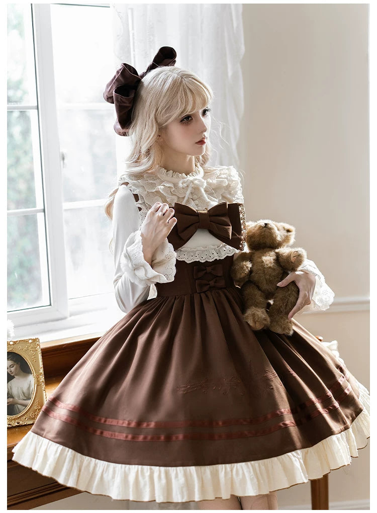 Oak Melody - Classic Lolita JSK, Bust Supporting Dress