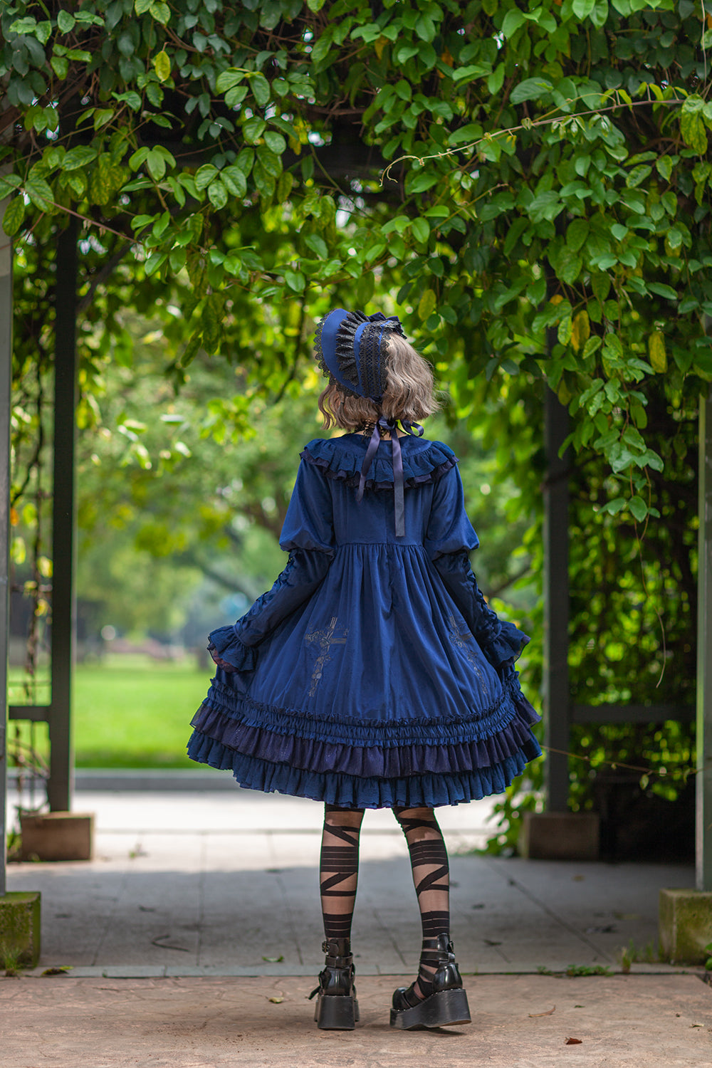 Infanta - Holy Fruit Estate - Gothic Lolita OP Dress Multicolors