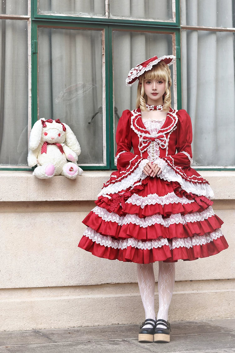 Eternal France Doll - Classic Lolita Doll-like OP Dress