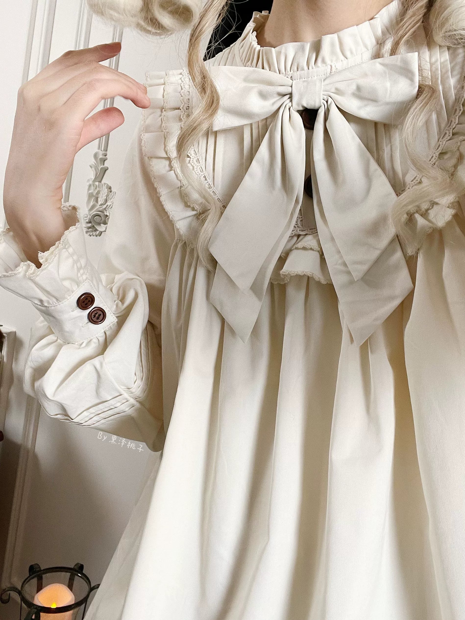 Uncle's Workshop - Lullaby - Cotton Lolita OP Dress Kawaii Lolita Bloomers 34608:463464