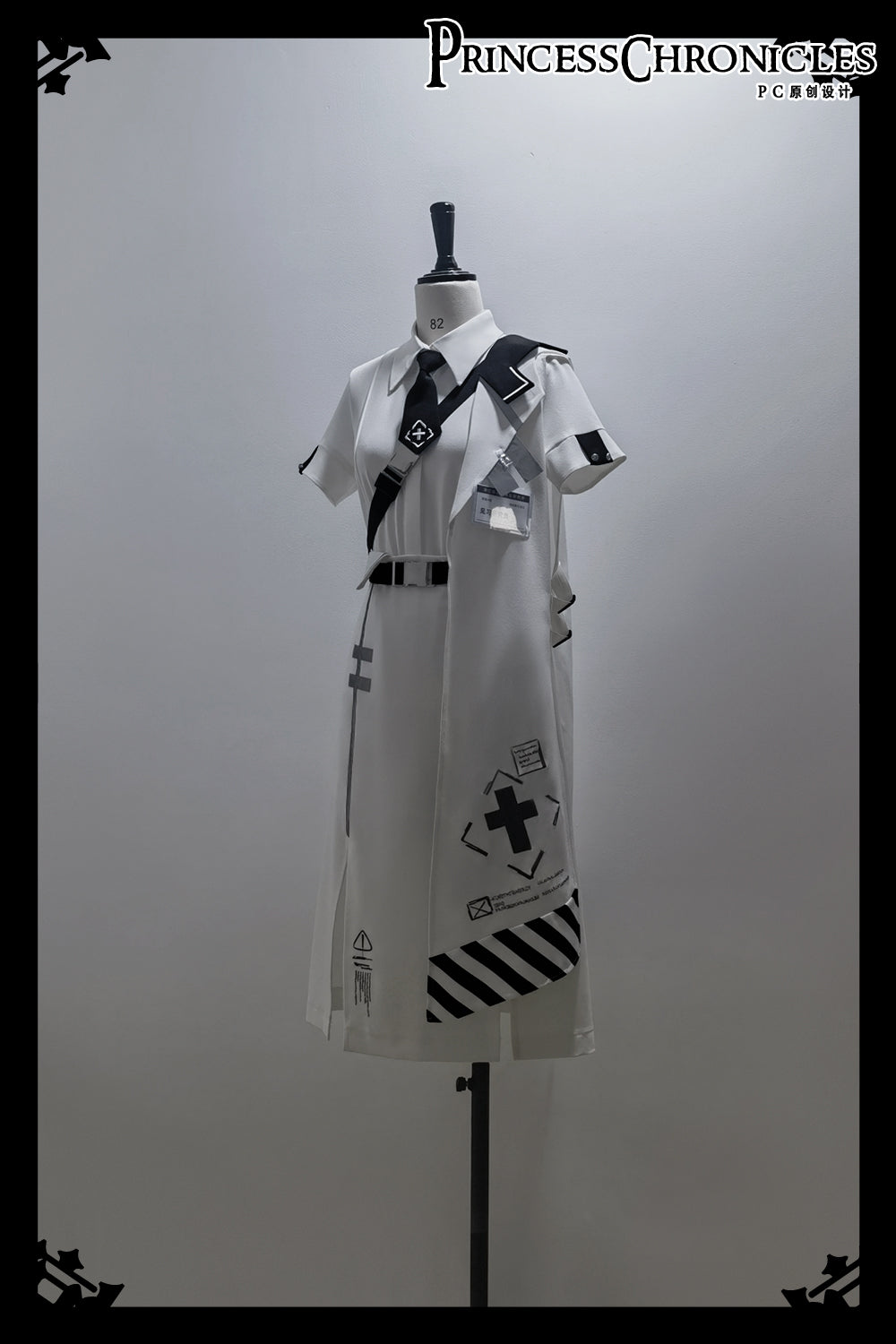 Princess Chronicles - Dry sea and Ashlar - Ouji Lolita White Cloak Set 21144:295546