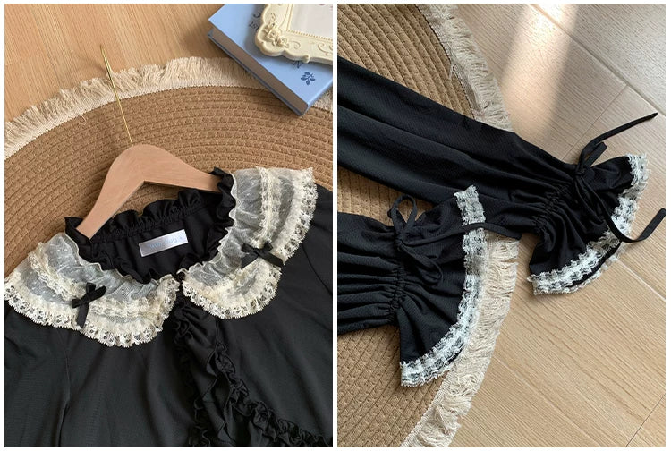 Half Summer - Sweet Lolita Sun Protection Bolero, Lace & Bow