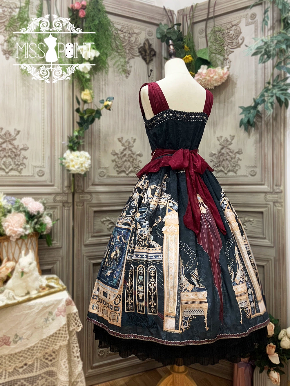 Miss Point~Dusk Best~Egyptian Lolita Dress Set Gorgeous JSK 38348:585718