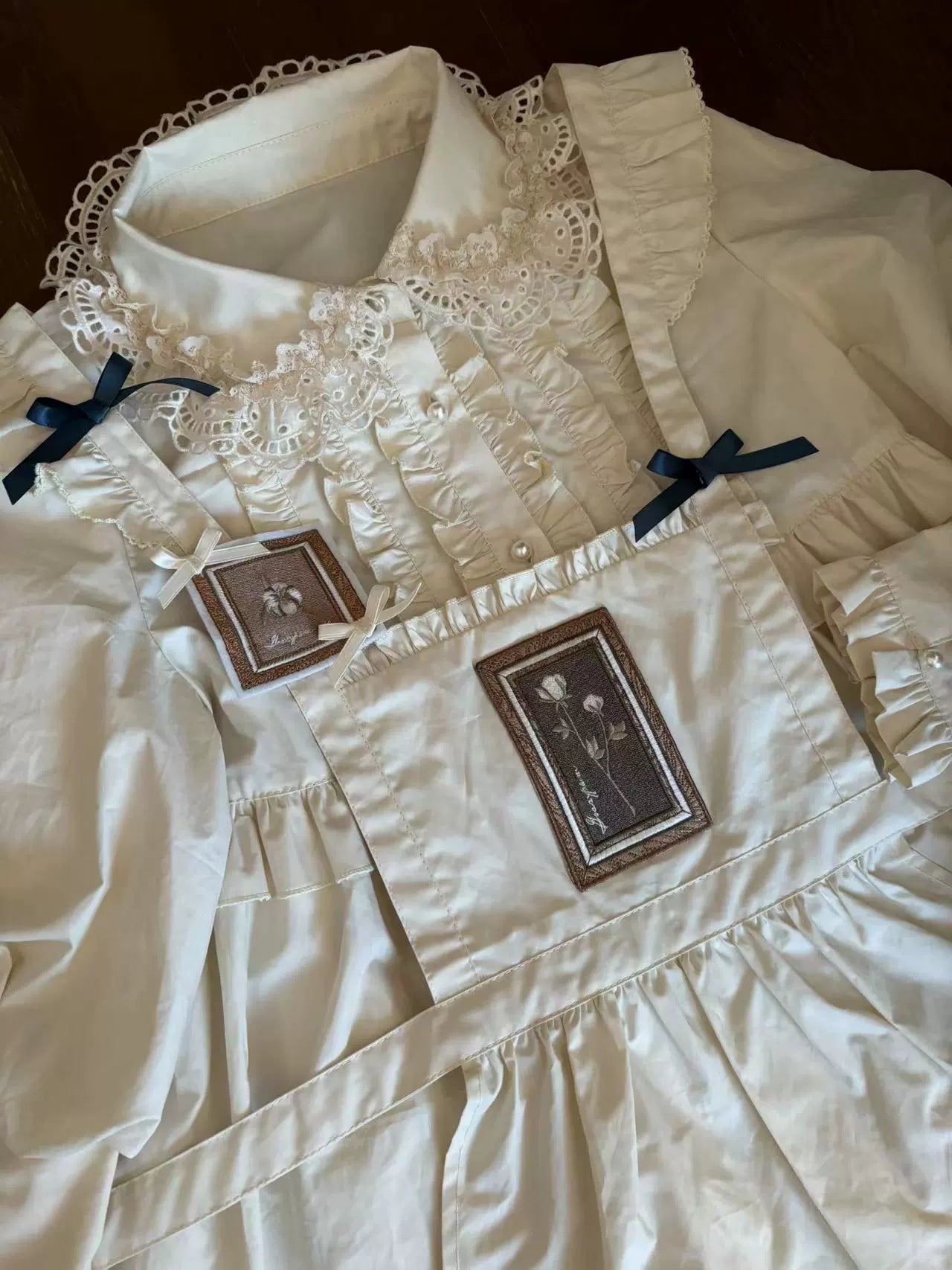 Babyblue~Gretel Bear~Vintage Lolita Dress Teddy Bear Prints Dress 33574:430484
