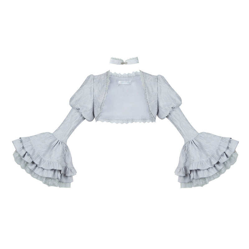 With PUJI~Letter and Poetry · Twilight~Gothic Witch Lolita SK Suit Bodice Mermaid Dress (L M S XL) 41706:711246
