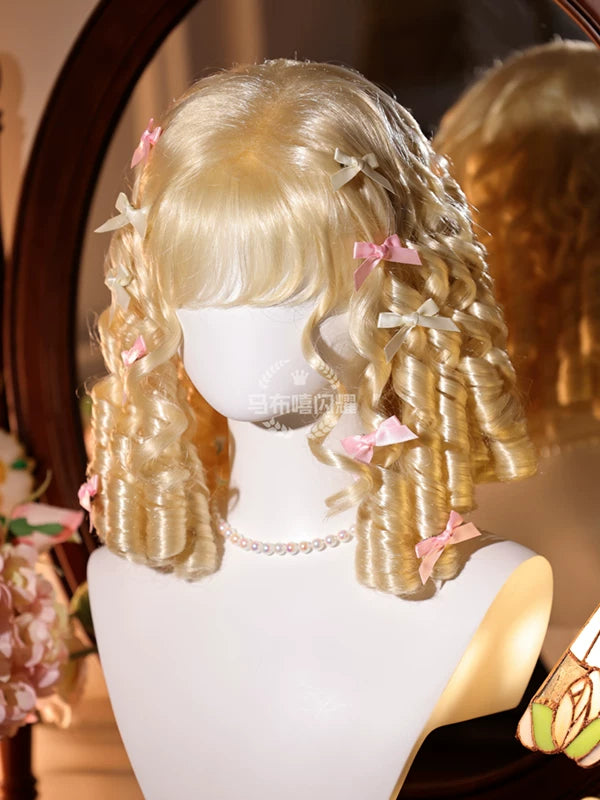 Lolita Roman Roll Wig, Shape-Resistant Fiber 44970:830341