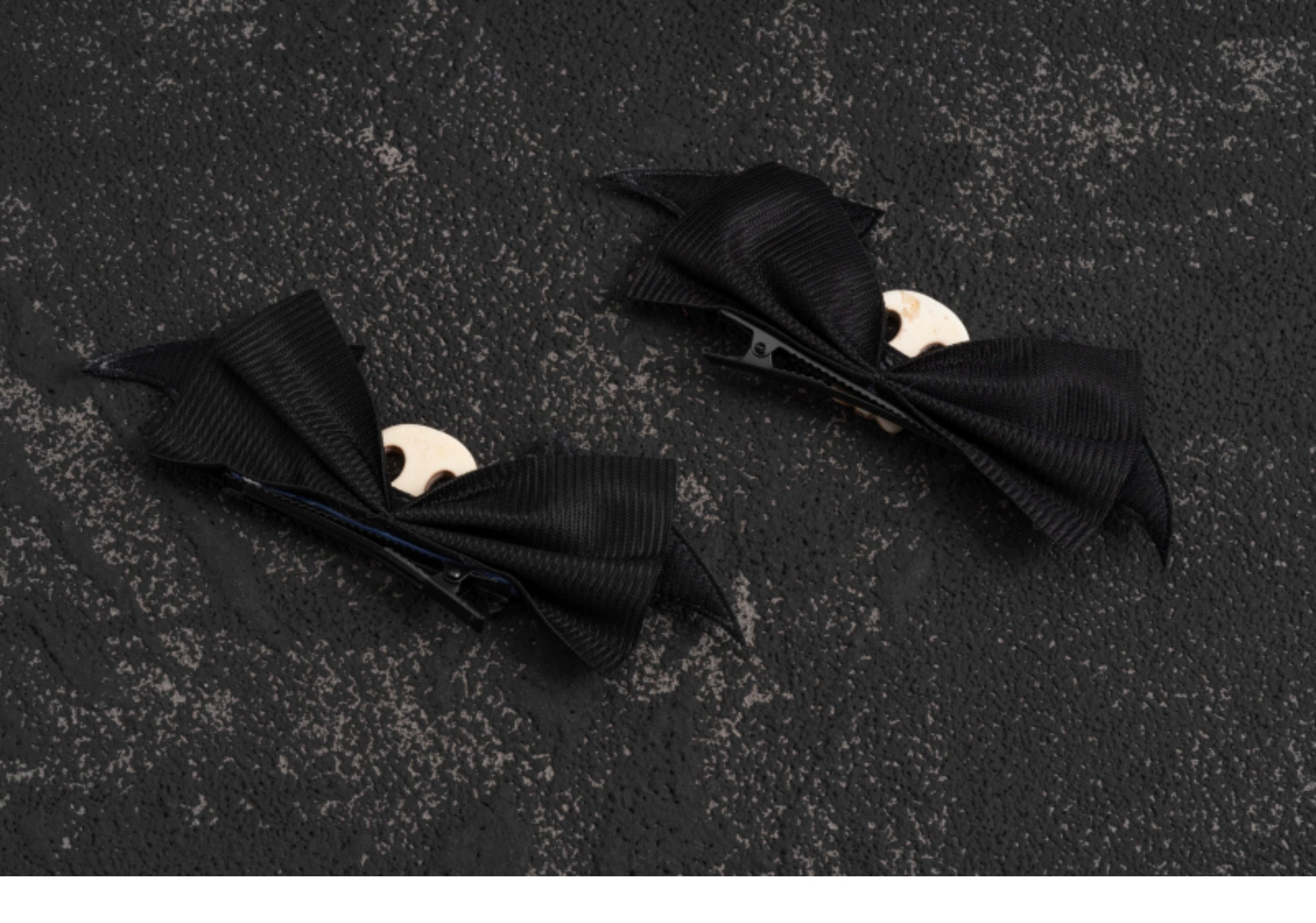 Strange Sugar~Gothic Hair Accessories Set Skulls Sharks Lolita Clips Headbands 36666:533254
