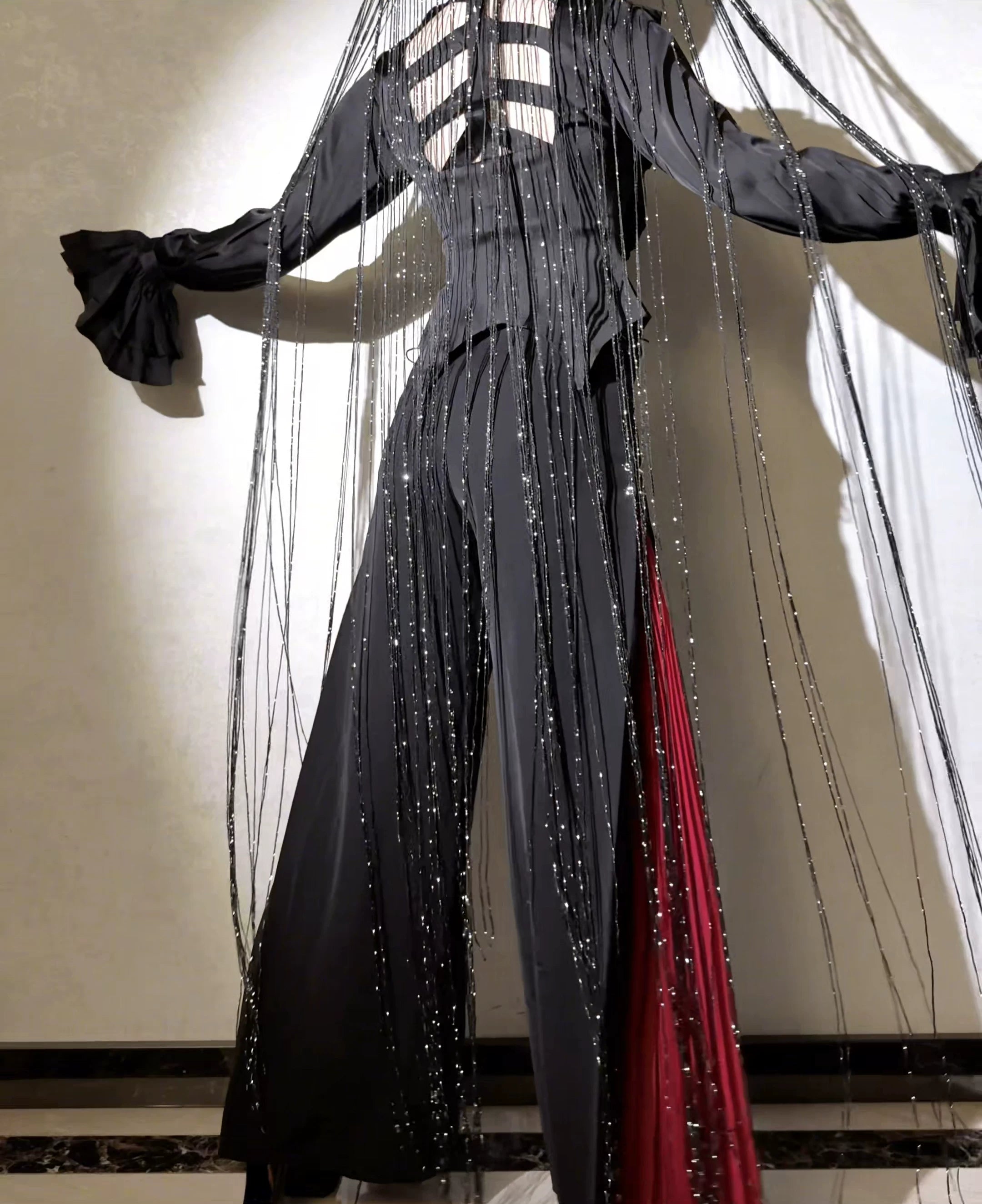 Knight Paradox - High Waist Ouji Lolita Pants, Side Pleats