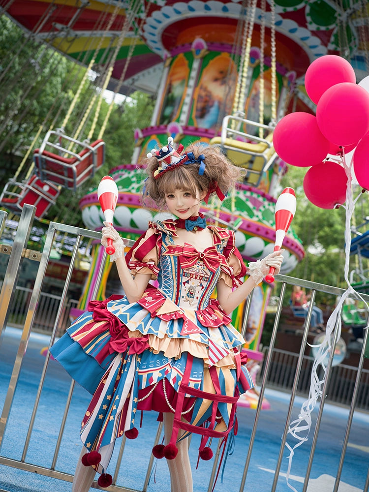 Circus Fairy Tale Opener - Doll-Like Kawaii Lolita Dress