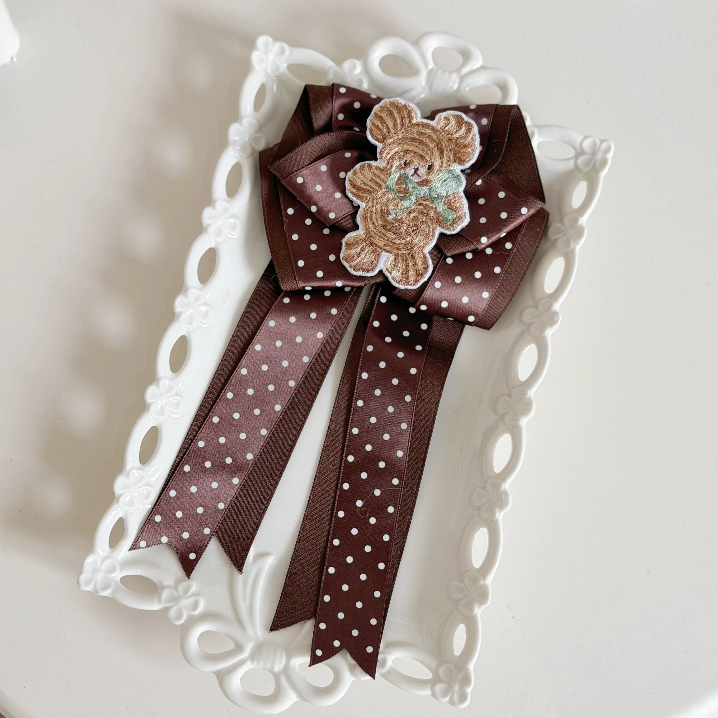 Cocoa Baker - Old School Lolita Dessert Printed OP & JSK Dress with Embroidery (L M S XL / Pre-order) 45486:851018