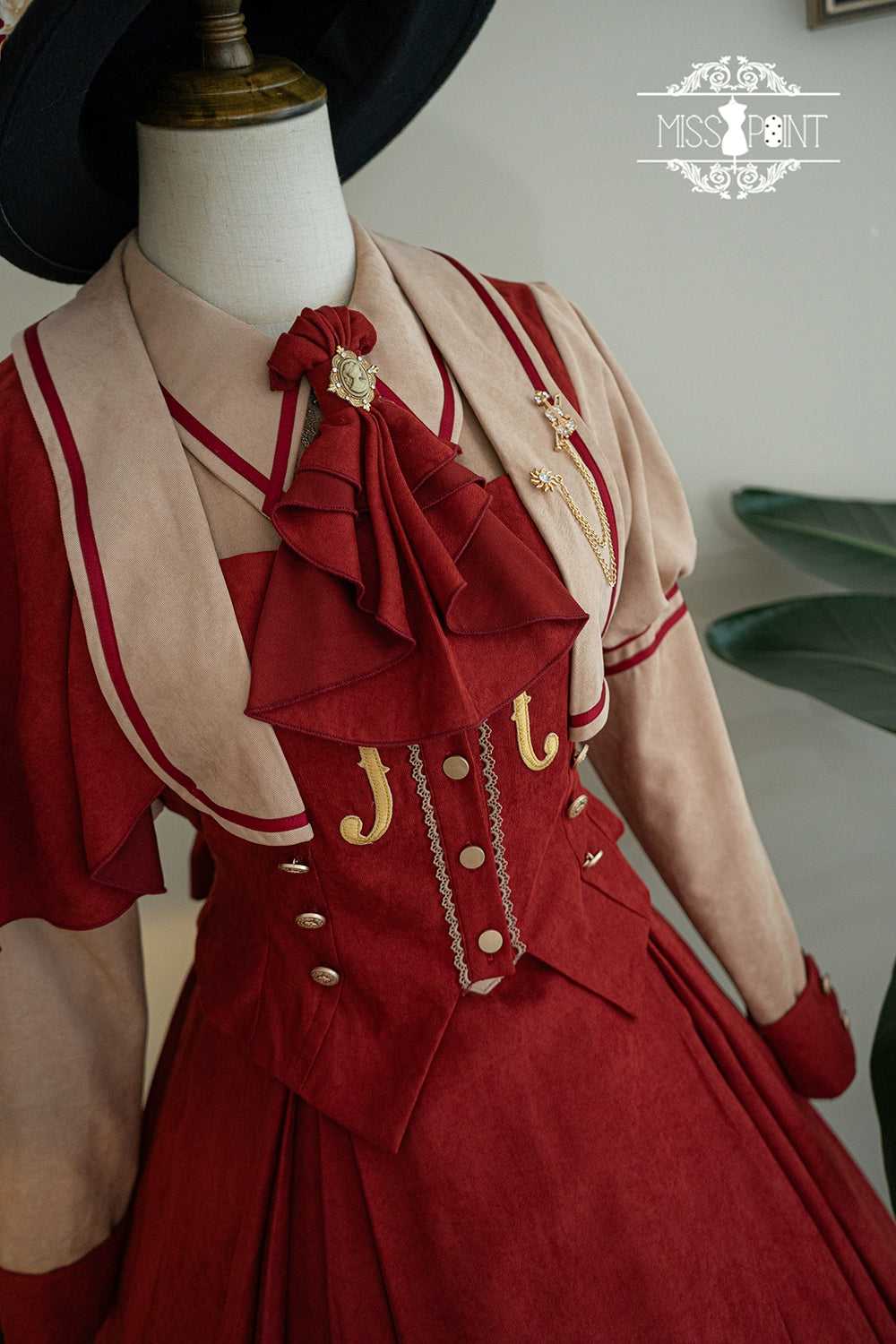 (BFM)Miss Point~ Elegant Lolita Coat~Golden Movement Customized Short Coat 32246:378122