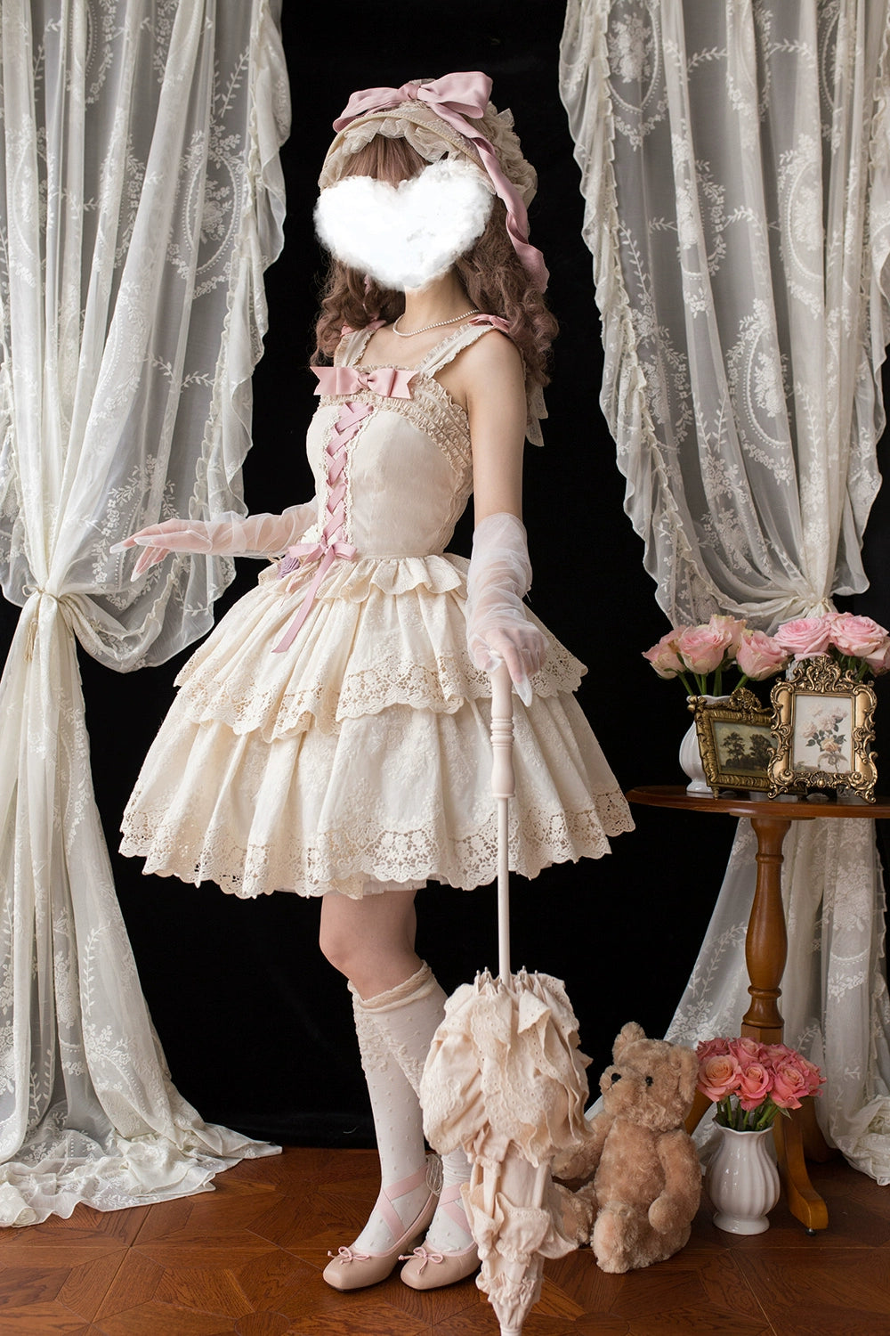 Miss Point - Forest Waltz - Classic Lolita Blouse & Multi-Tiered Ruffles SK 44233:800036