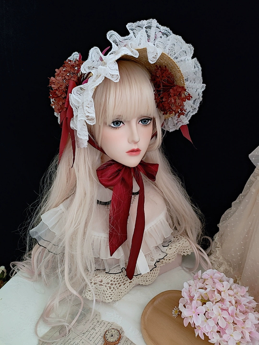 Honey Princess - Handmade Gothic Lolita BNT Halloween Lolita Hat