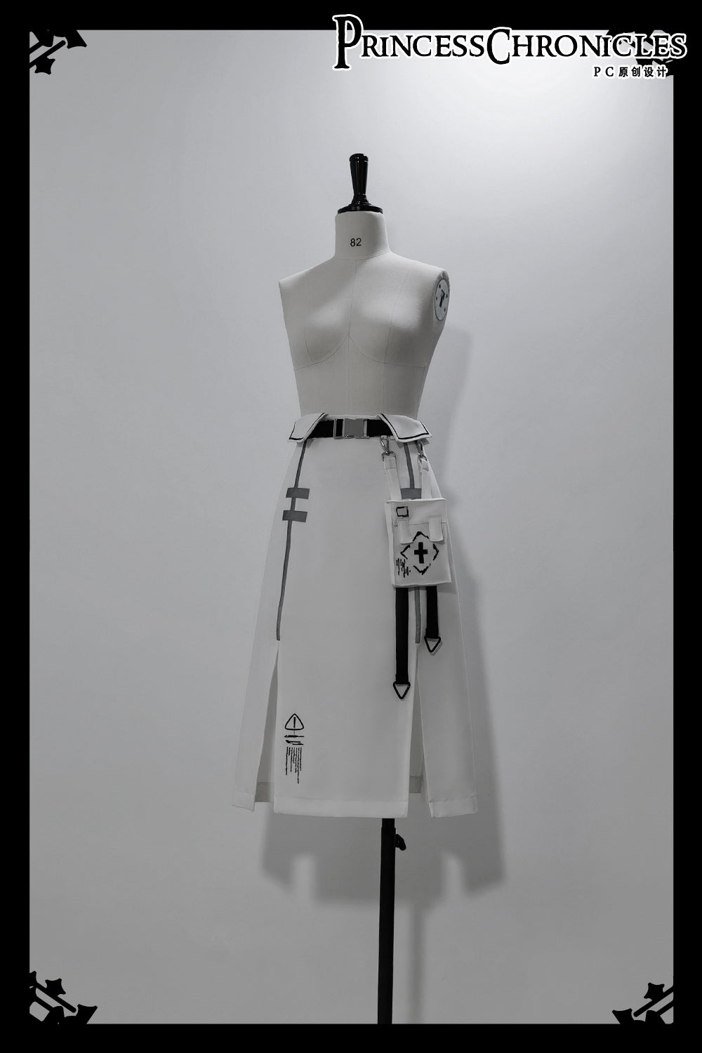 Princess Chronicles - Dry sea and Ashlar - Ouji Lolita White Cloak Set 21144:295520