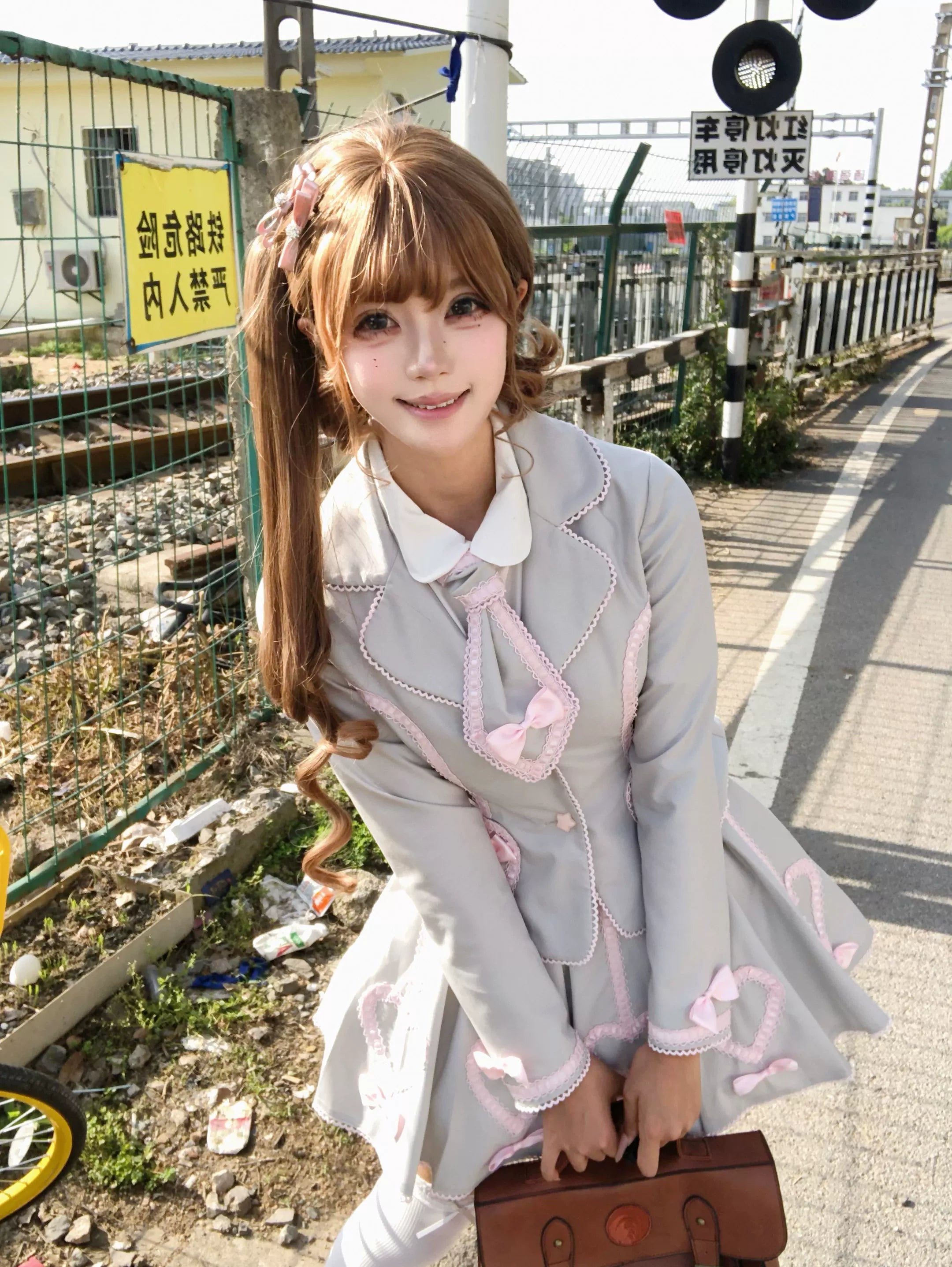 Promise After Class - Old School Lolita Fitted Blazer & Pleated Skirt Set