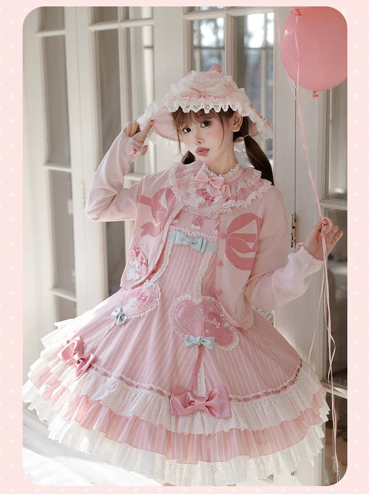 IP Collaboration Sweet Lolita Dress, Gorgeous OP & Slim JSK