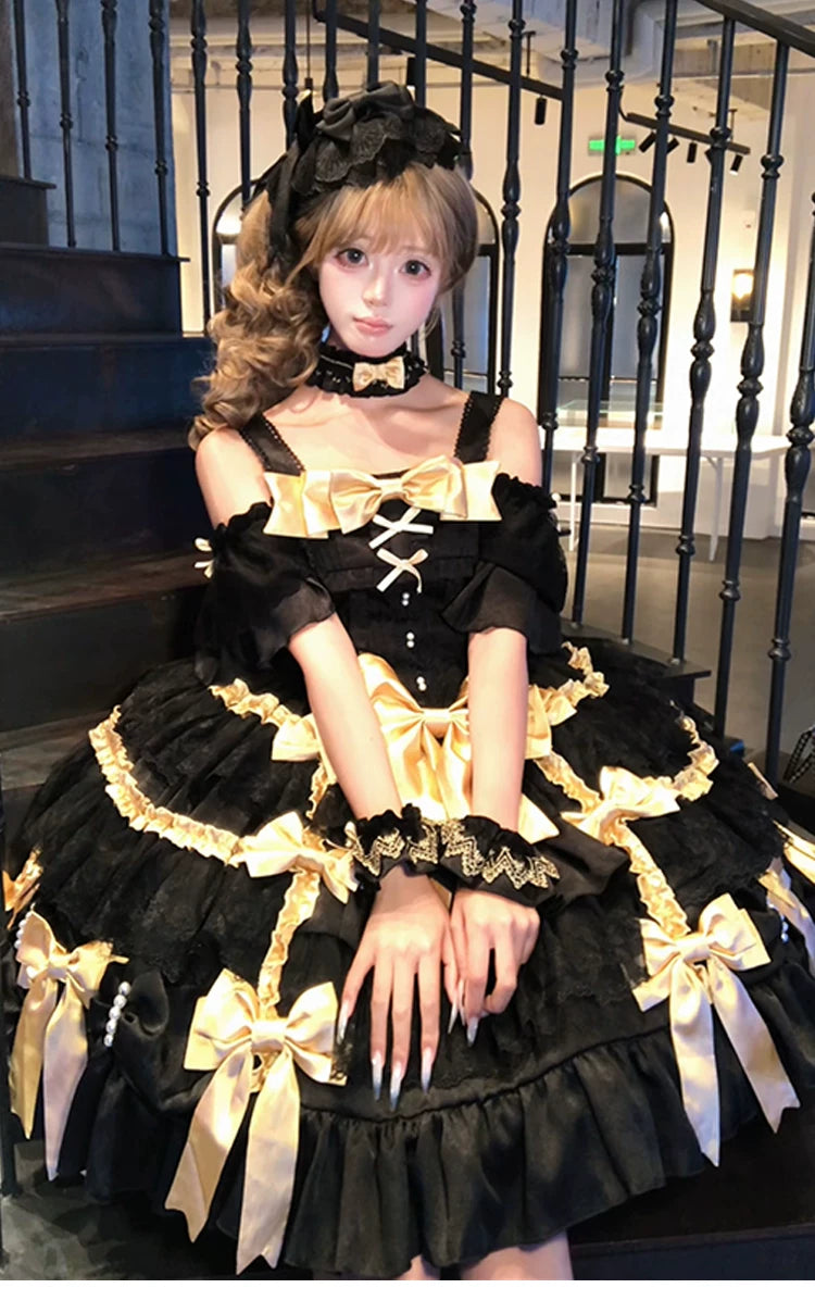 Celia's Confession - Plus-size Sweet Lolita Wedding OP Dress 44884:825530