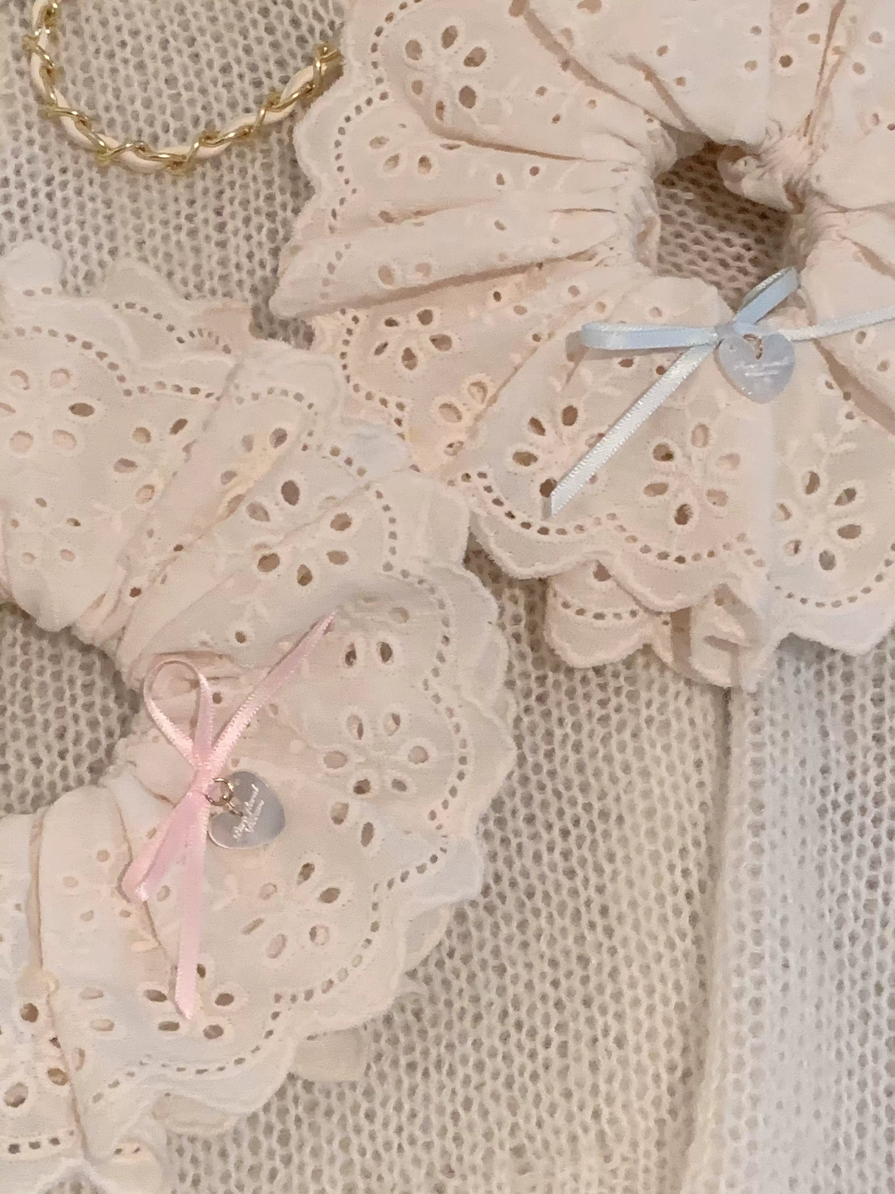 Pure Tea For Dream~Marshmallow Melody~Sweet Lolita Headdress Bow Hair Rope
