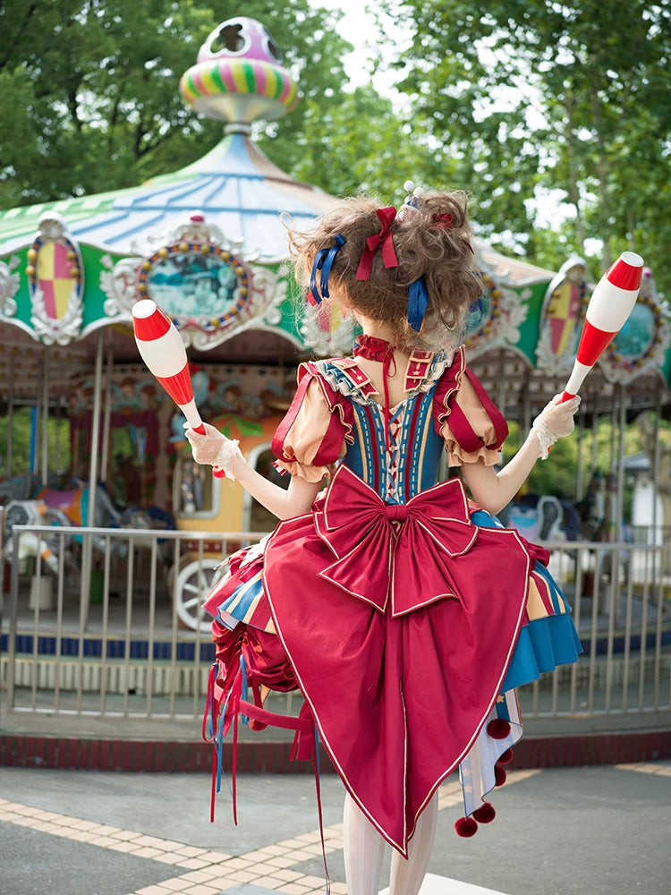 Circus Fairy Tale Opener - Doll-like Lolita Bowknot Hand Sleeve