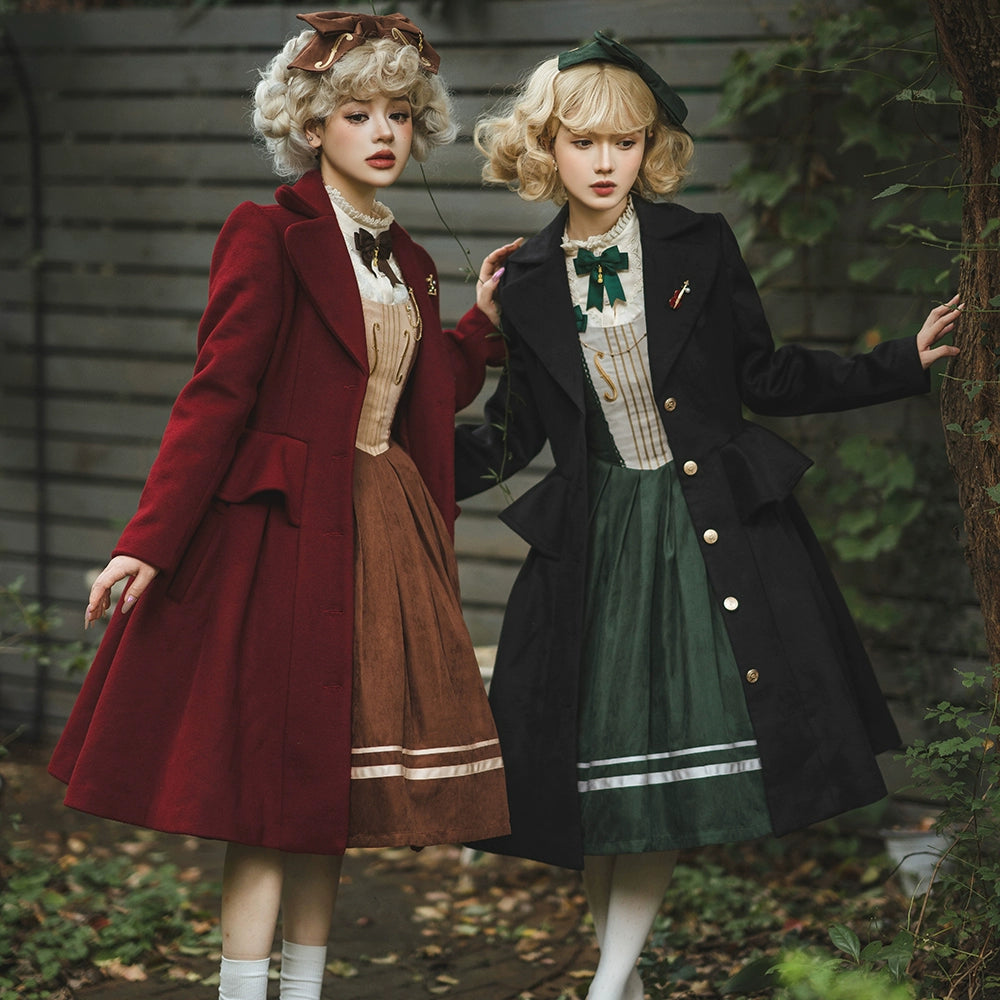 Miss Point~Golden Movement~Elegant Lolita Fishbone Skirt Customized 32242:381448