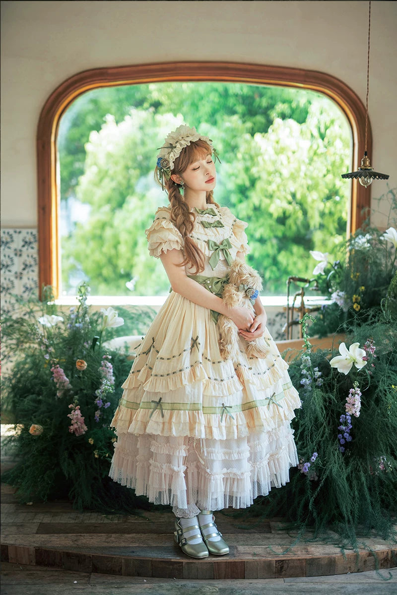 Lolita Adjustable Length Underskirt with Tulle Layers