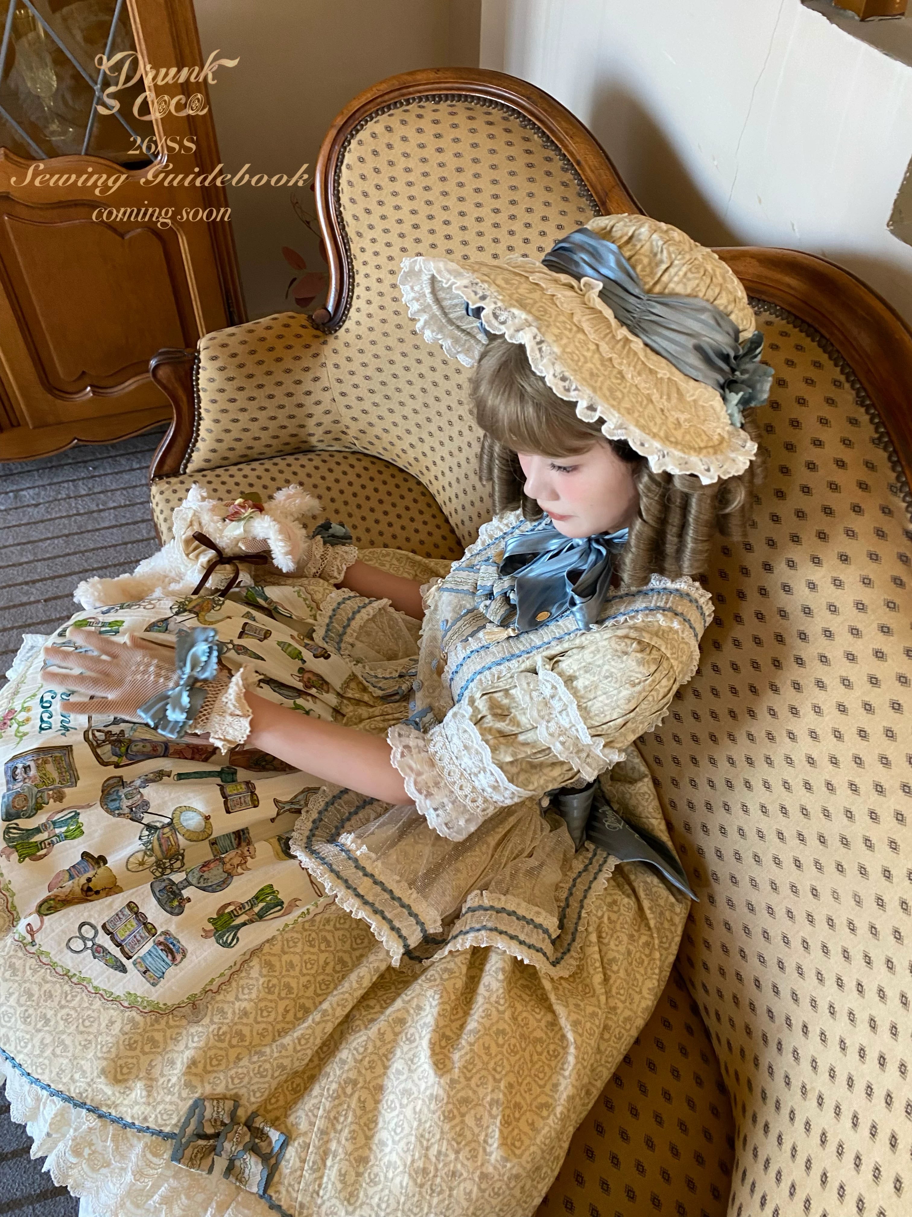 Sewing Guidebook - Jacquard Kawaii Lolita BNT, Light and Airy Straw Hat