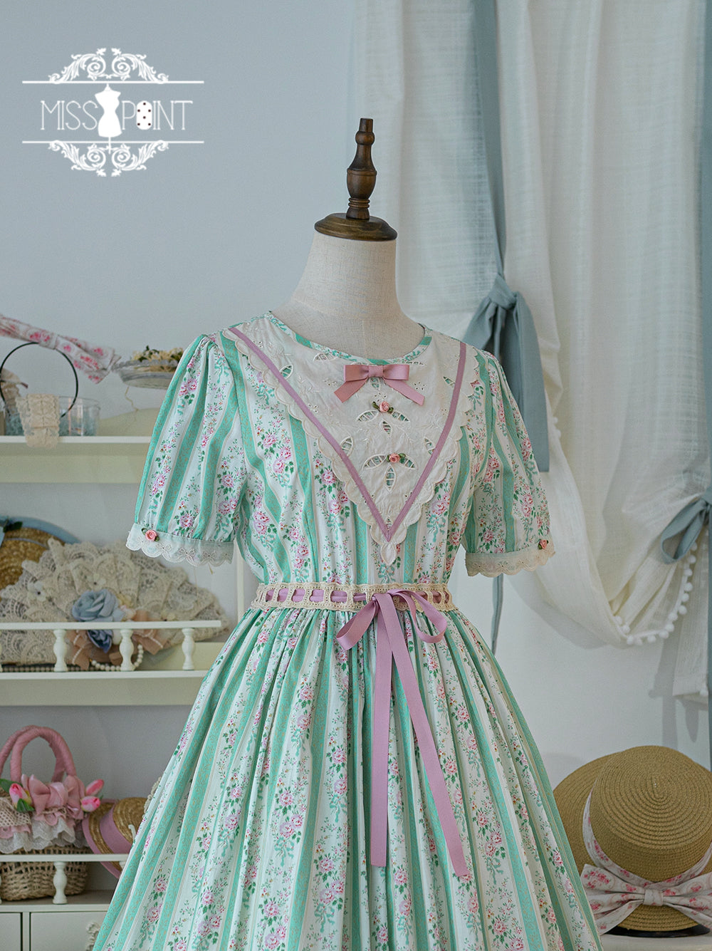(Buyforme)Miss Point~Happy Summer Elegant Lolita Floral OP Dress