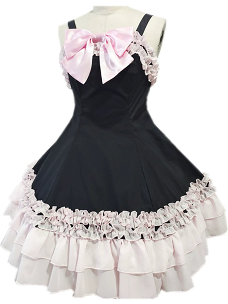 Sweet Angel - Sweet Lolita JSK Dress, Back Shirring, Side Zipper