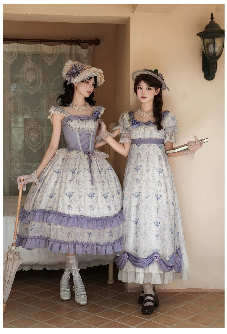 Twins Lolita Summer Dress, Empire OP, Bodice JSK