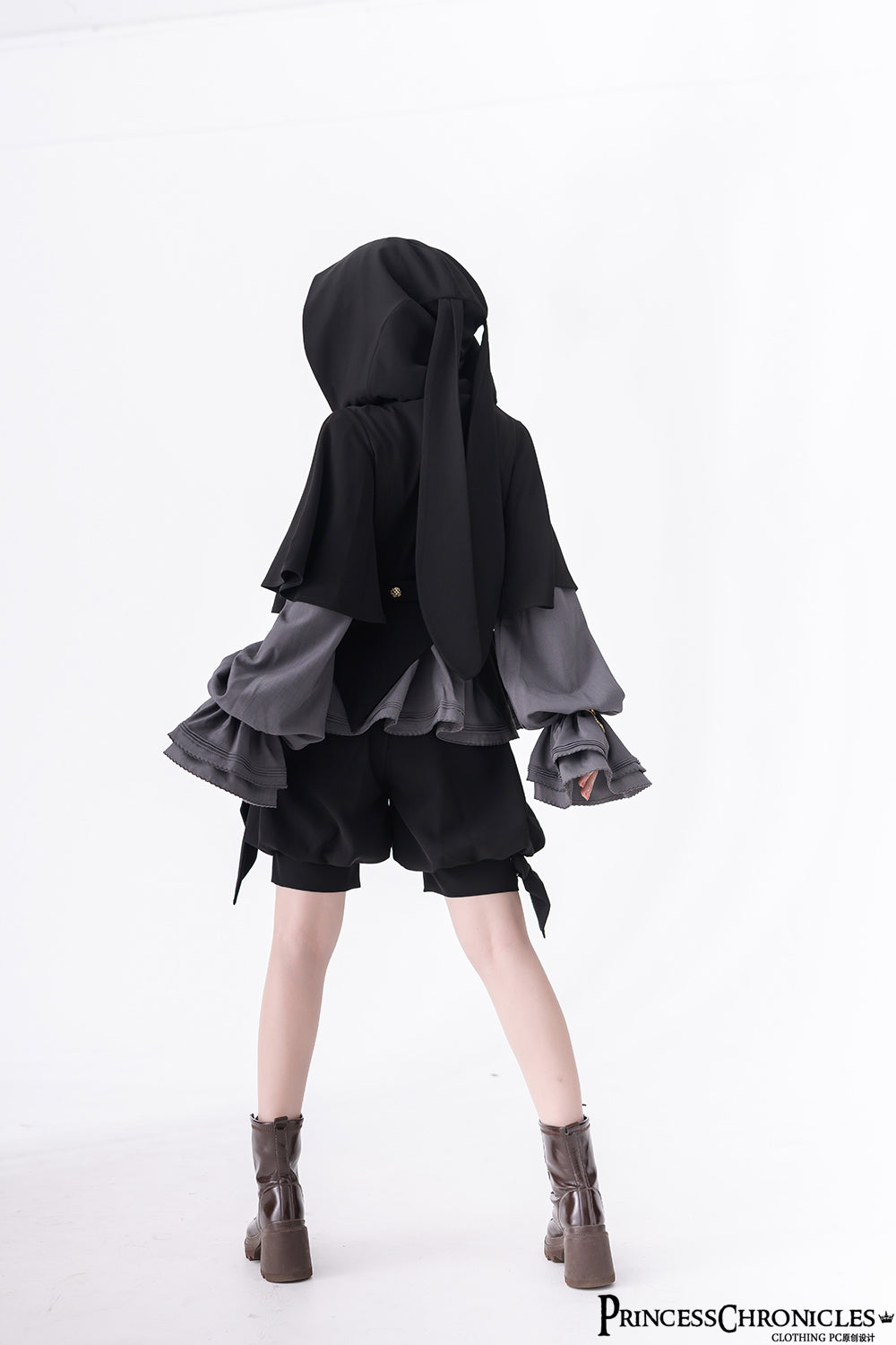 Princess Chronicles - Hunting Rabbit - Ouji Lolita Rabbit Ears Coat & Shirt Set