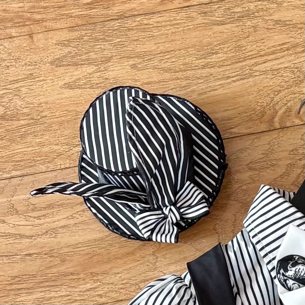 Strange Christmas - Striped Gothic Lolita JSK, Bust Supporting Dress (M) / L M S XL) 44412:807178