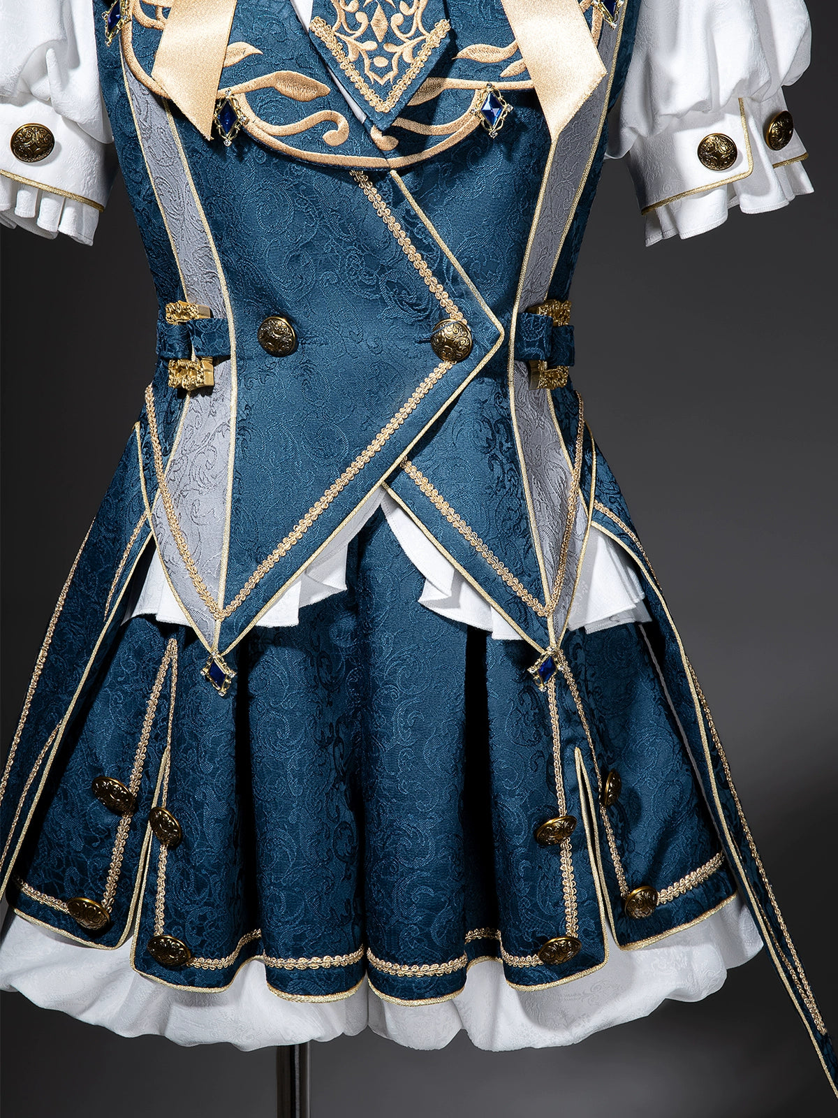 Your Princess - Contract Magic - Jacquard Ouji Lolita Vest Outfit 43708:784103