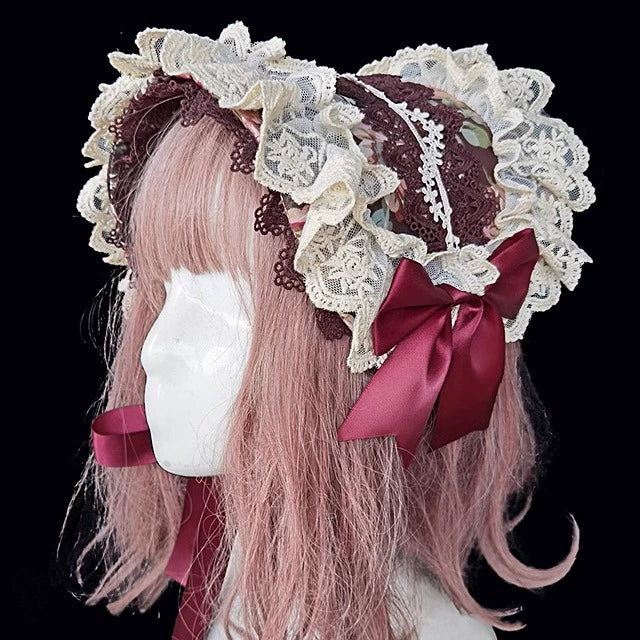 Infanta~Sweet Lolita Accessories Bonnet KC Socks Beret 37488:561034