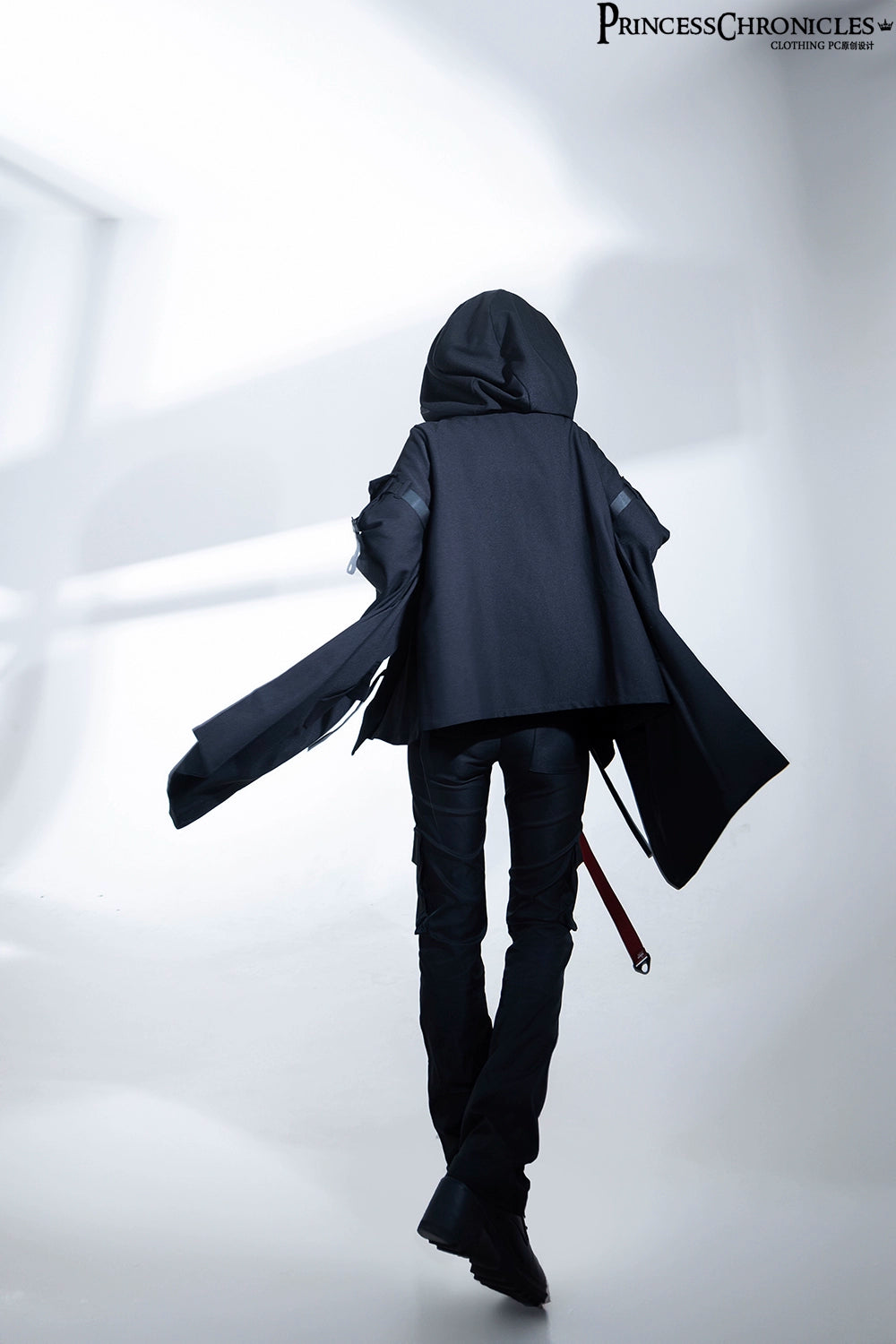 Princess Chronicles - Nameless Blade - Waste Soil Ouji Lolita Slim Black Pants