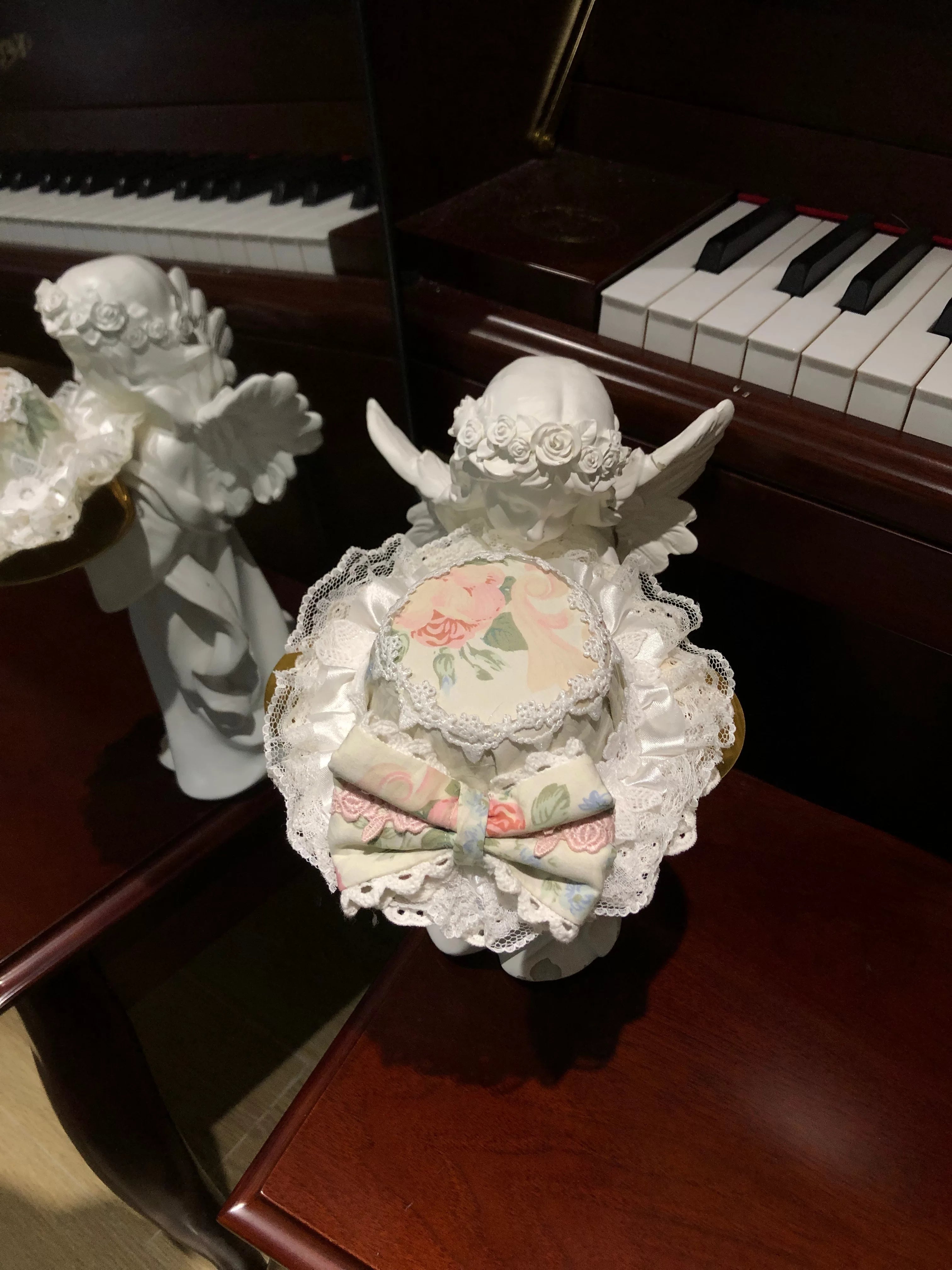 Meet Spring - Floral Printed Old School Lolita OP Dress (S) / L M S XL) 44915:827715