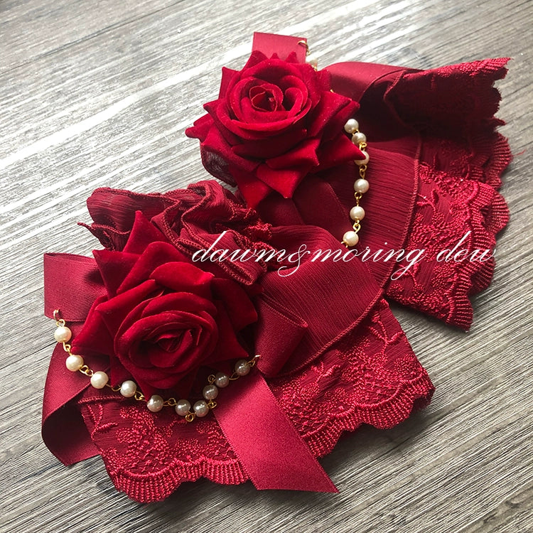 Dawn And Morning~Rozen Maiden Accessories Lolita BNT Choker Cuffs (cuffs) 28970:327202