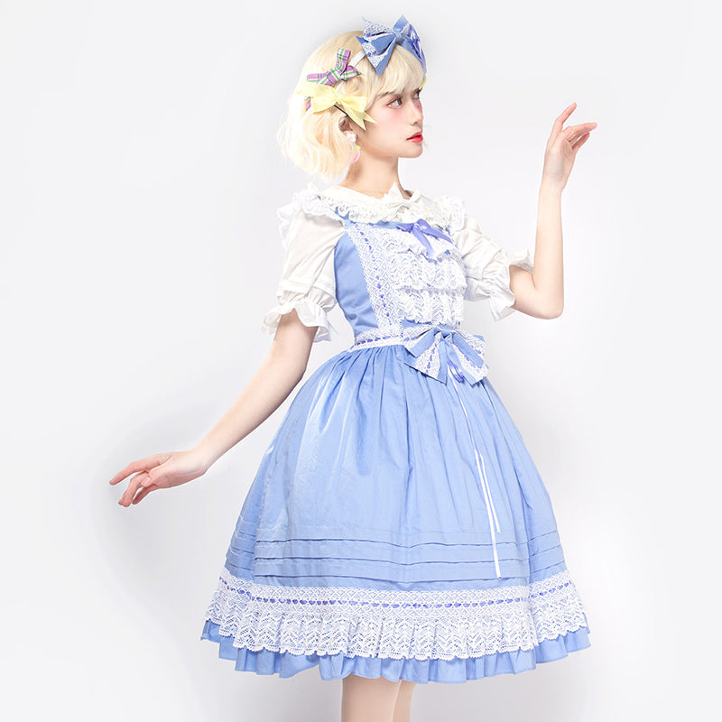 Magic Tea Party - Cute Lolita Jumper Dress Multicolors JSK