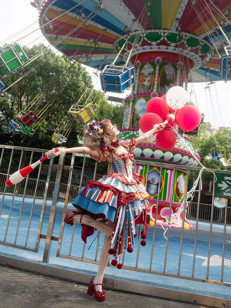 Circus Fairy Tale Opener - Doll-Like Kawaii Lolita Dress