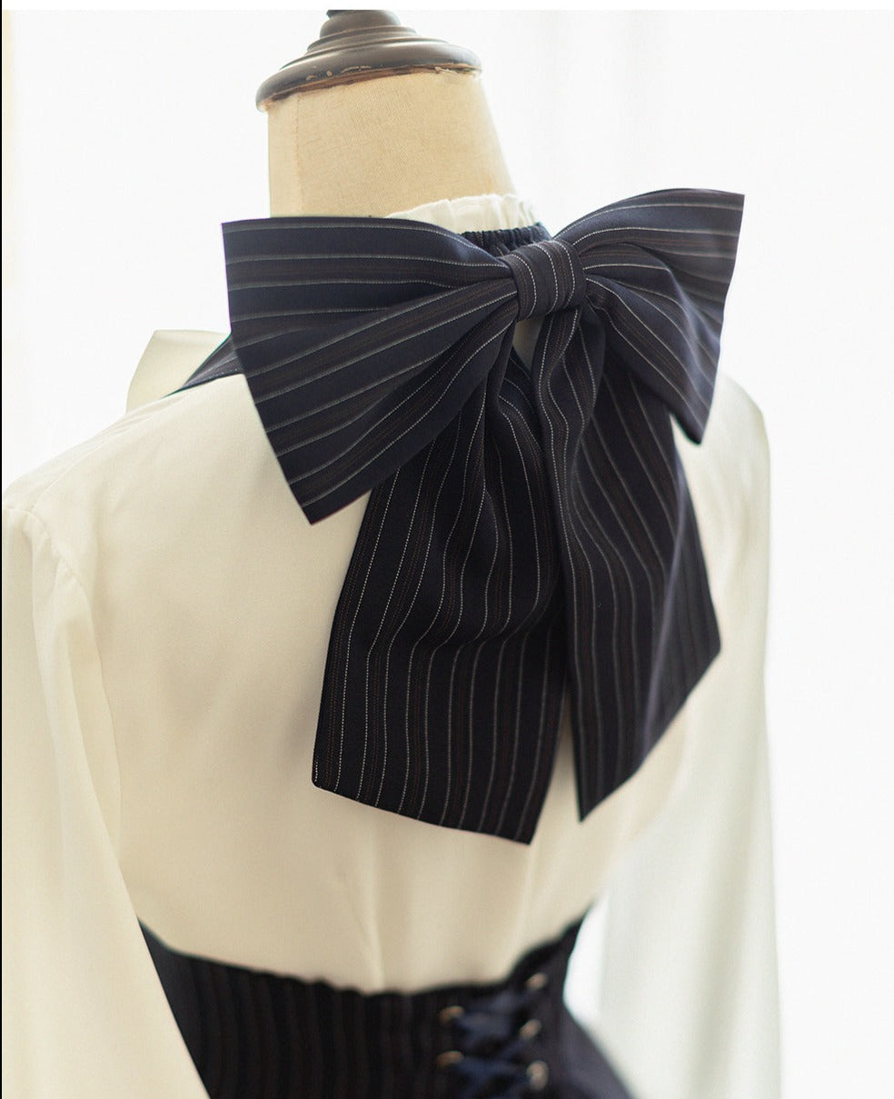 Forest Wardrobe - South of the Forest - Vintage Lolita Halter JSK Dress, French Style Blouse 44379:806079