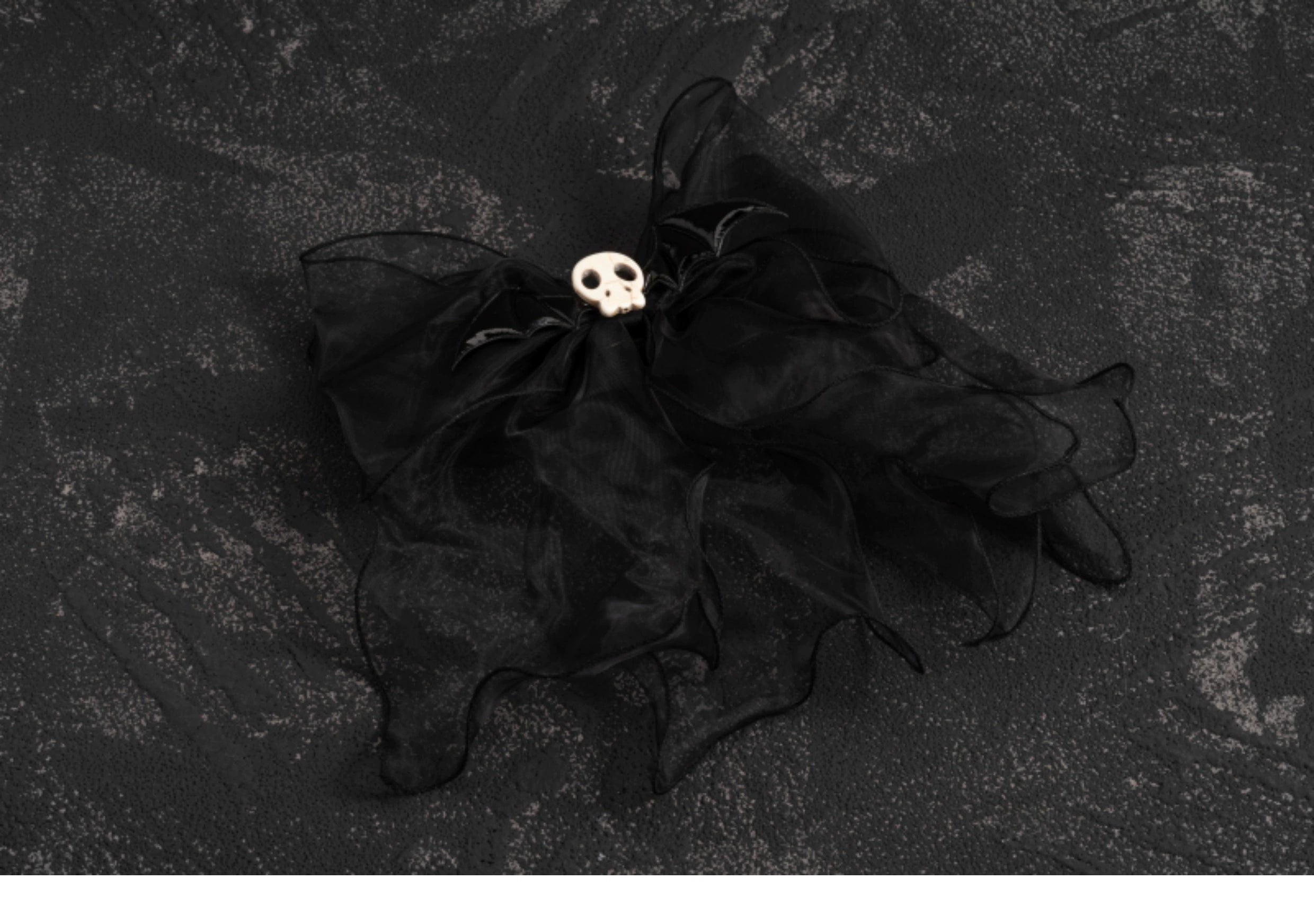 Strange Sugar~Gothic Hair Accessories Set Skulls Sharks Lolita Clips Headbands 36666:533324