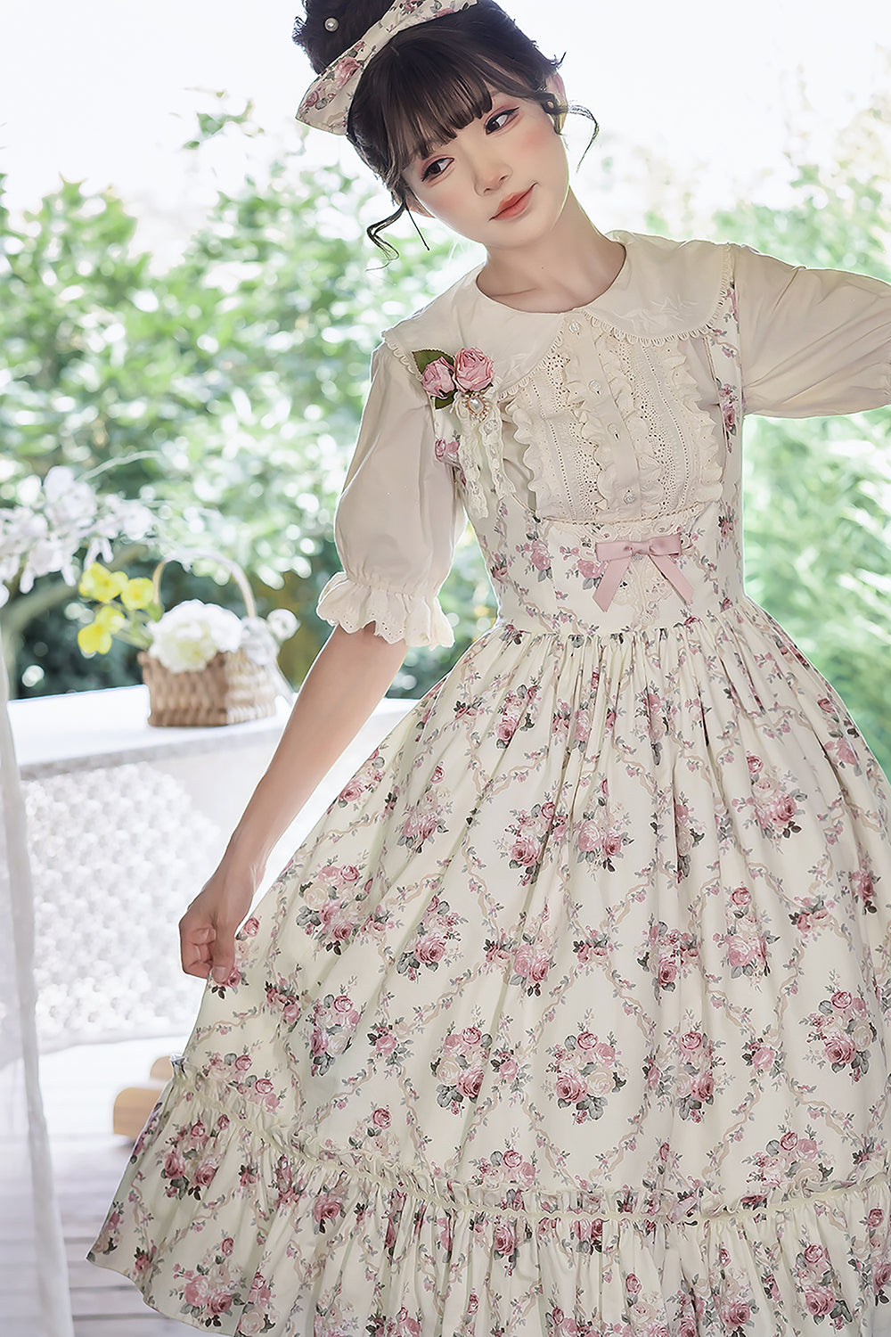(Buyforme)Miss Point~Happy Summer Elegant Lolita Floral JSK 17940:245886